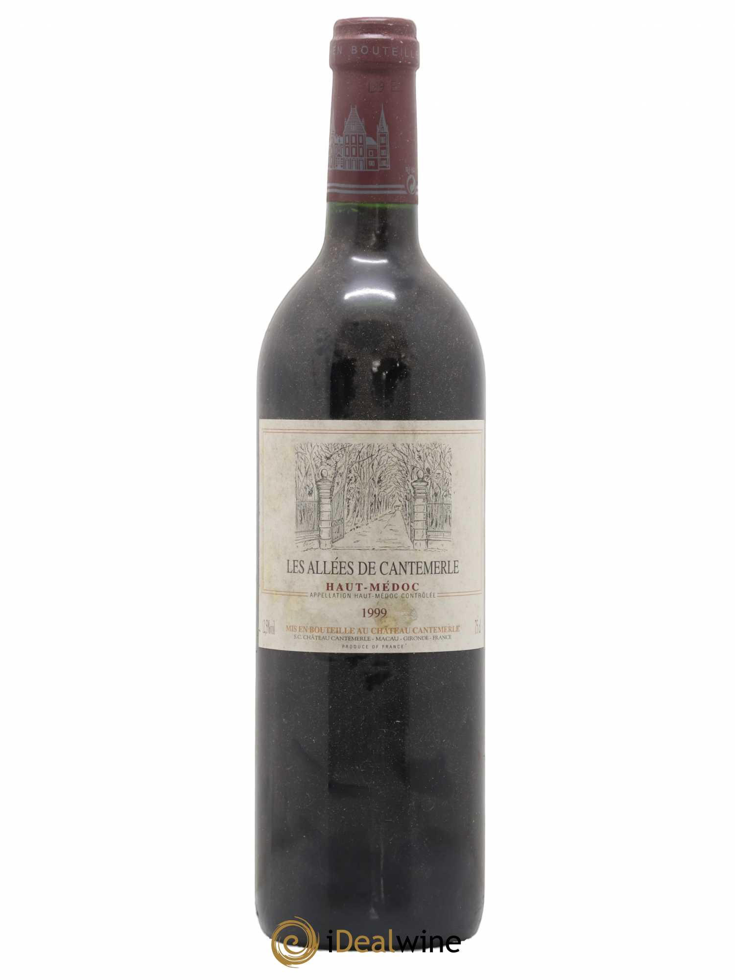 Allées de Cantemerle Second Vin 1999 - Posten von 1 Flasche - 0