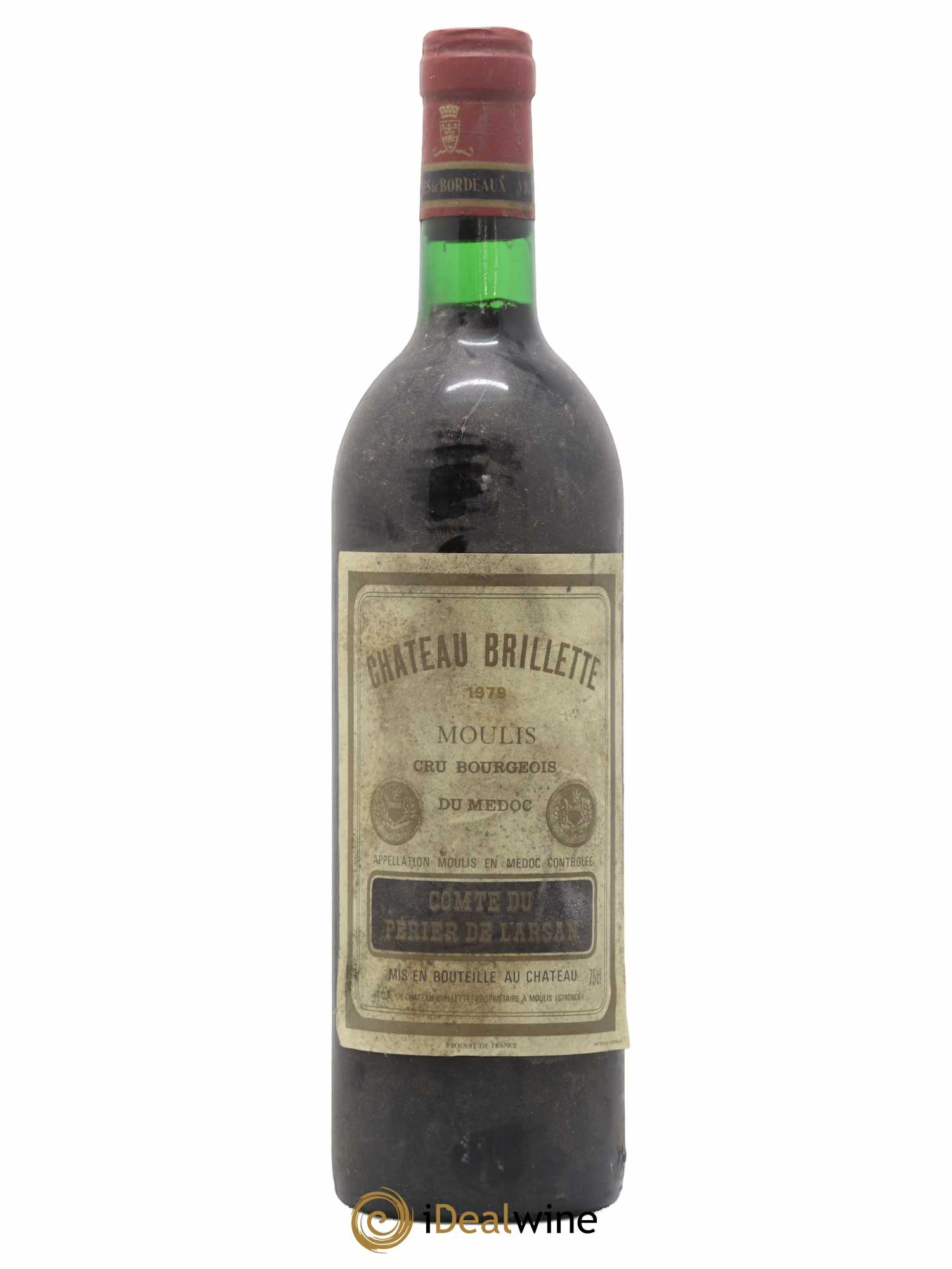 Château Brillette Cru Bourgeois 1979 - Lot de 1 bouteille - 0