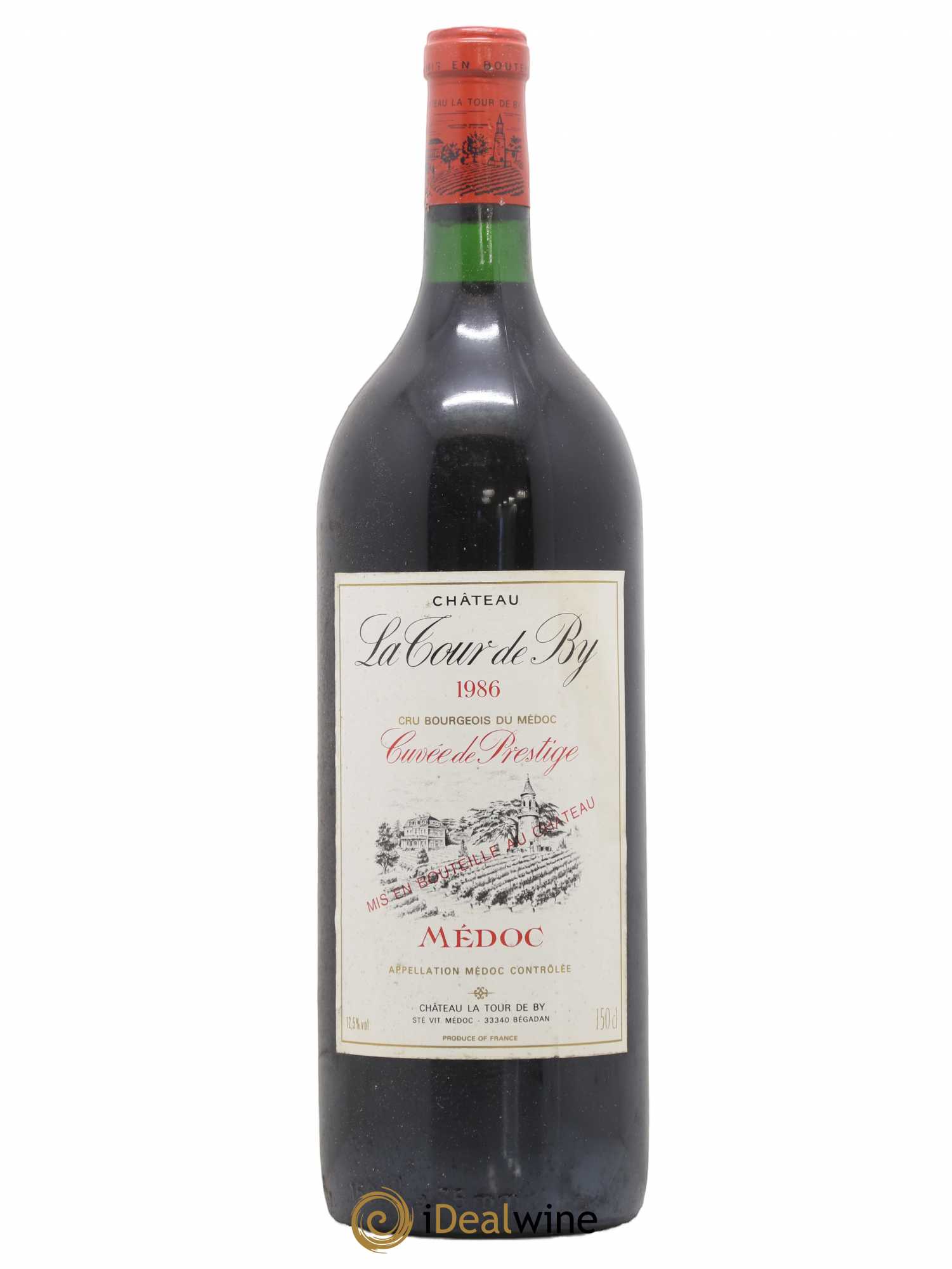 Château La Tour de By Cru Bourgeois 1986 - Lot de 1 magnum - 0