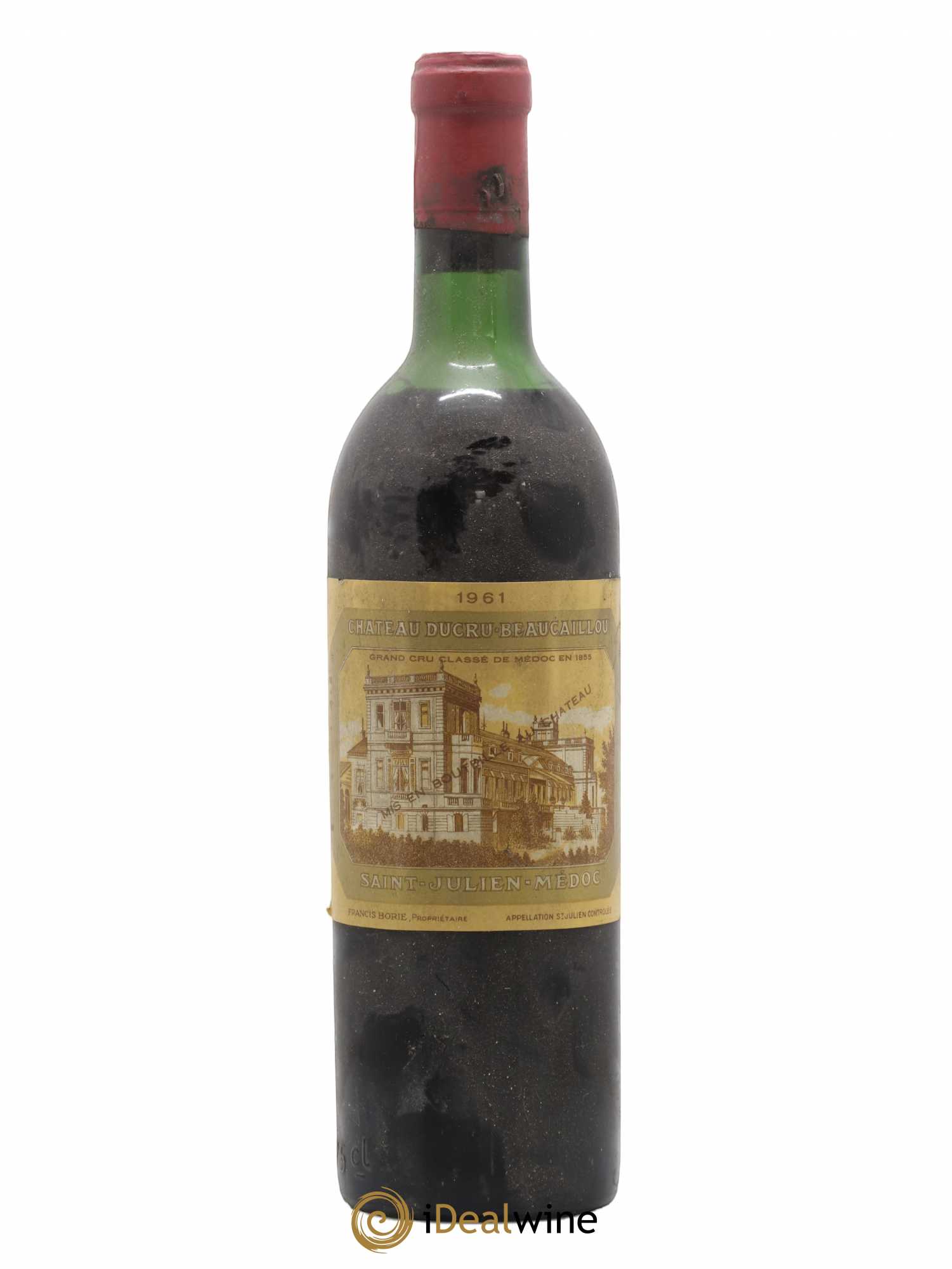 Château Ducru Beaucaillou 2ème Grand Cru Classé 1961 - Lot de 1 bouteille - 0
