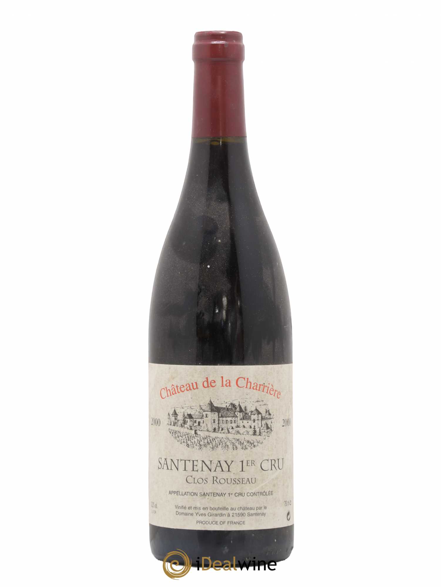 Santenay 1er Cru Clos Rousseau Domaine De La Charriere 2000 - Posten von 1 Flasche - 0