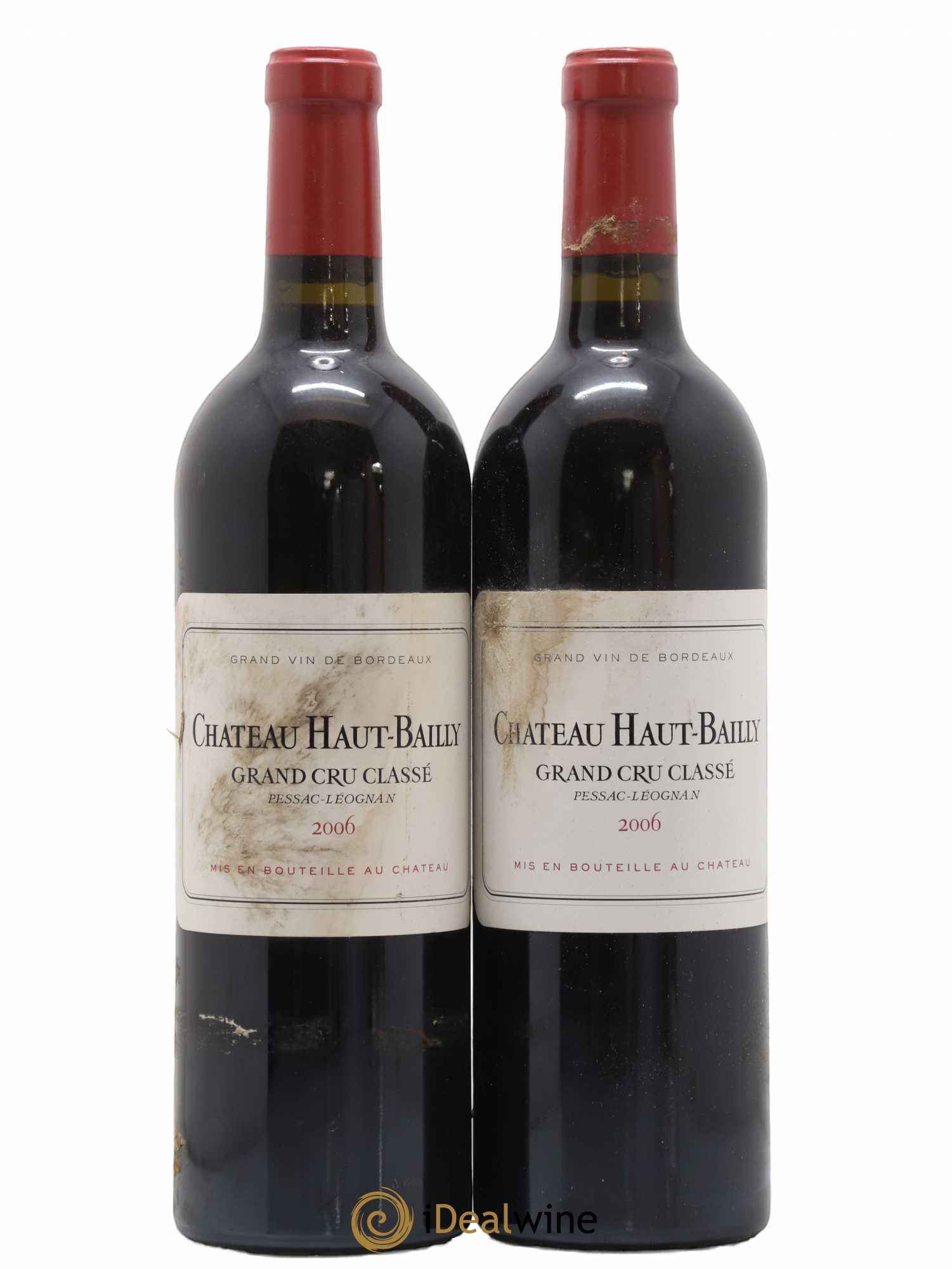 Château Haut-Bailly Cru Classé de Graves 2006 - Lot de 2 bouteilles - 0