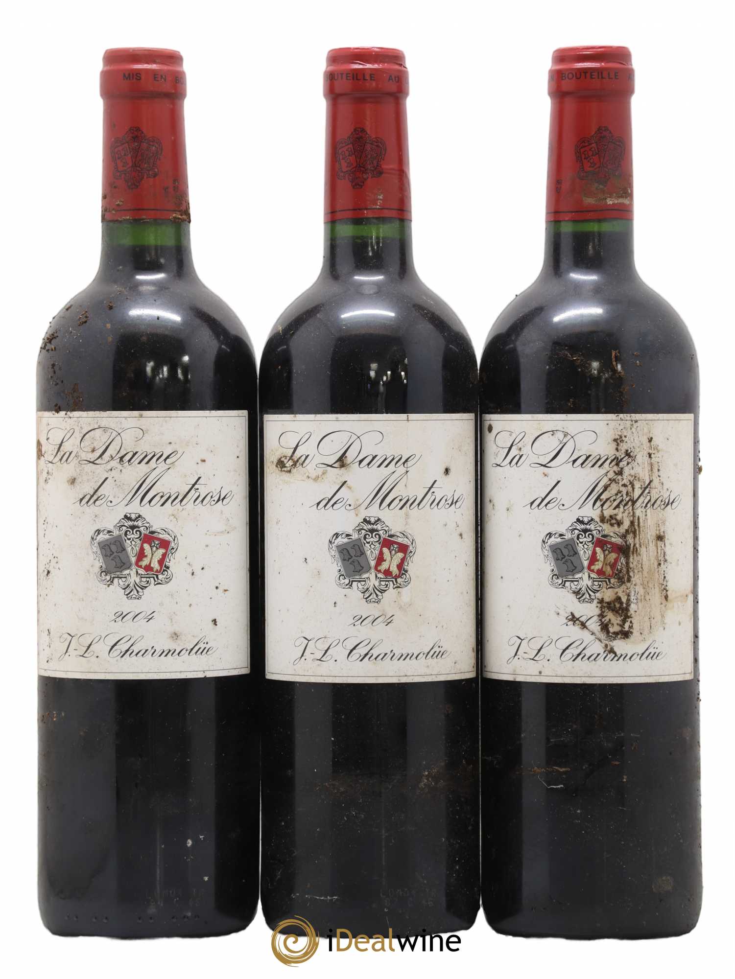 La Dame de Montrose Second Vin 2004 - Lot de 3 bouteilles - 0