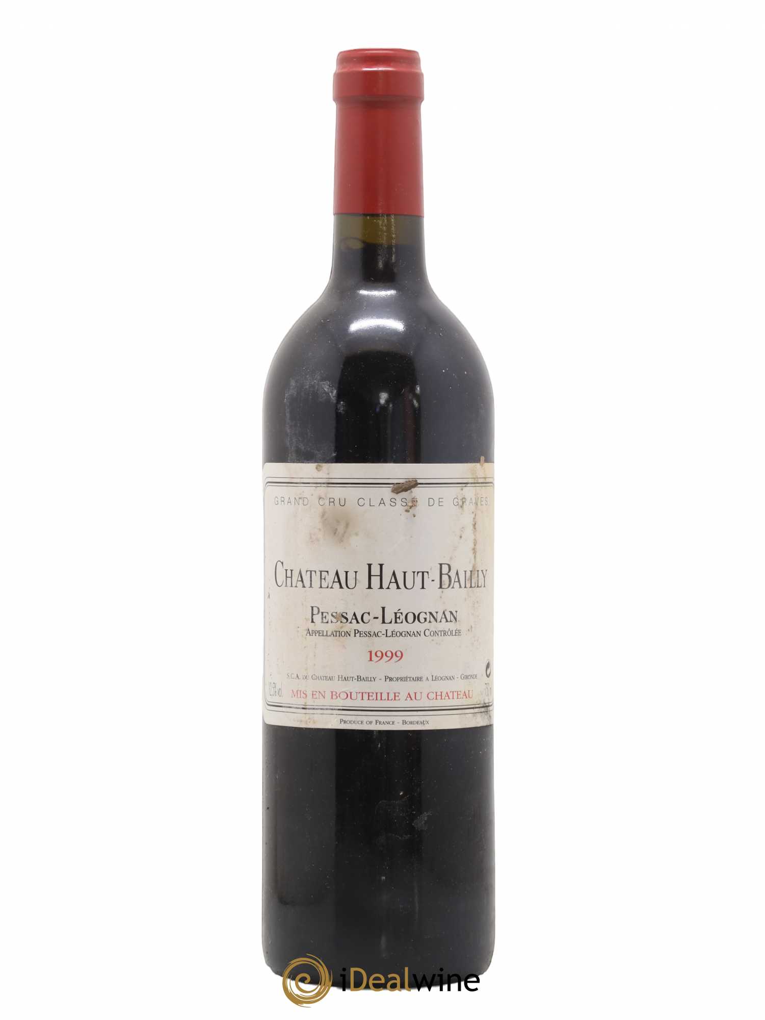 Château Haut-Bailly Cru Classé de Graves 1999 - Lot de 1 bouteille - 0