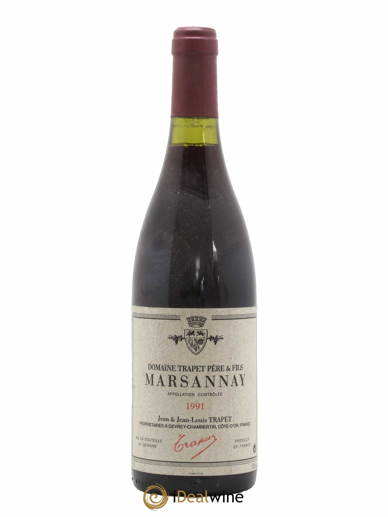 Marsannay Domaine Trapet 1991 - Lot de 1 bouteille - 0