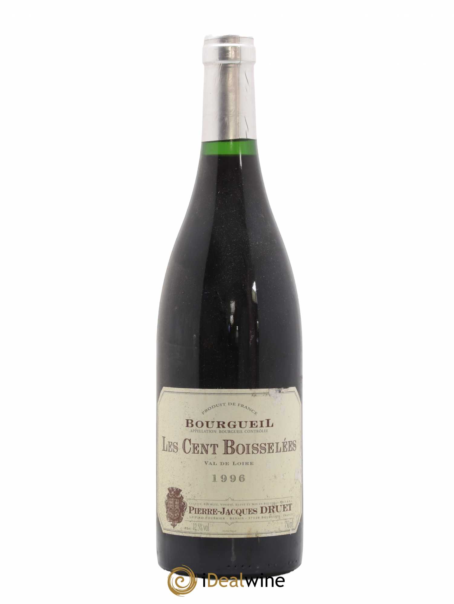 Bourgueil Les Cents Boisselées Druet 1996 - Posten von 1 Flasche - 0