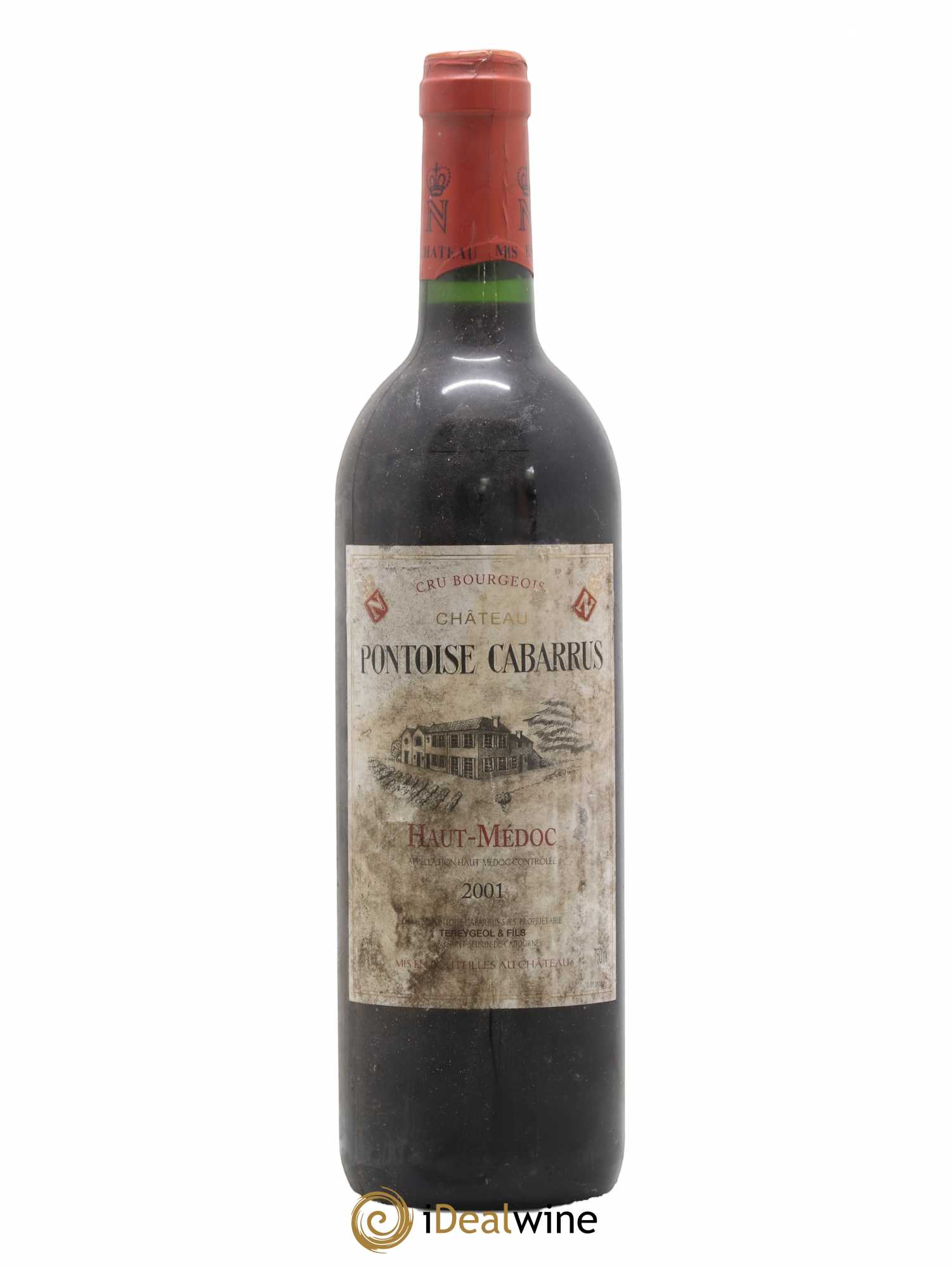 Château Pontoise Cabarrus Cru Bourgeois 2001 - Lot of 1 bottle - 0