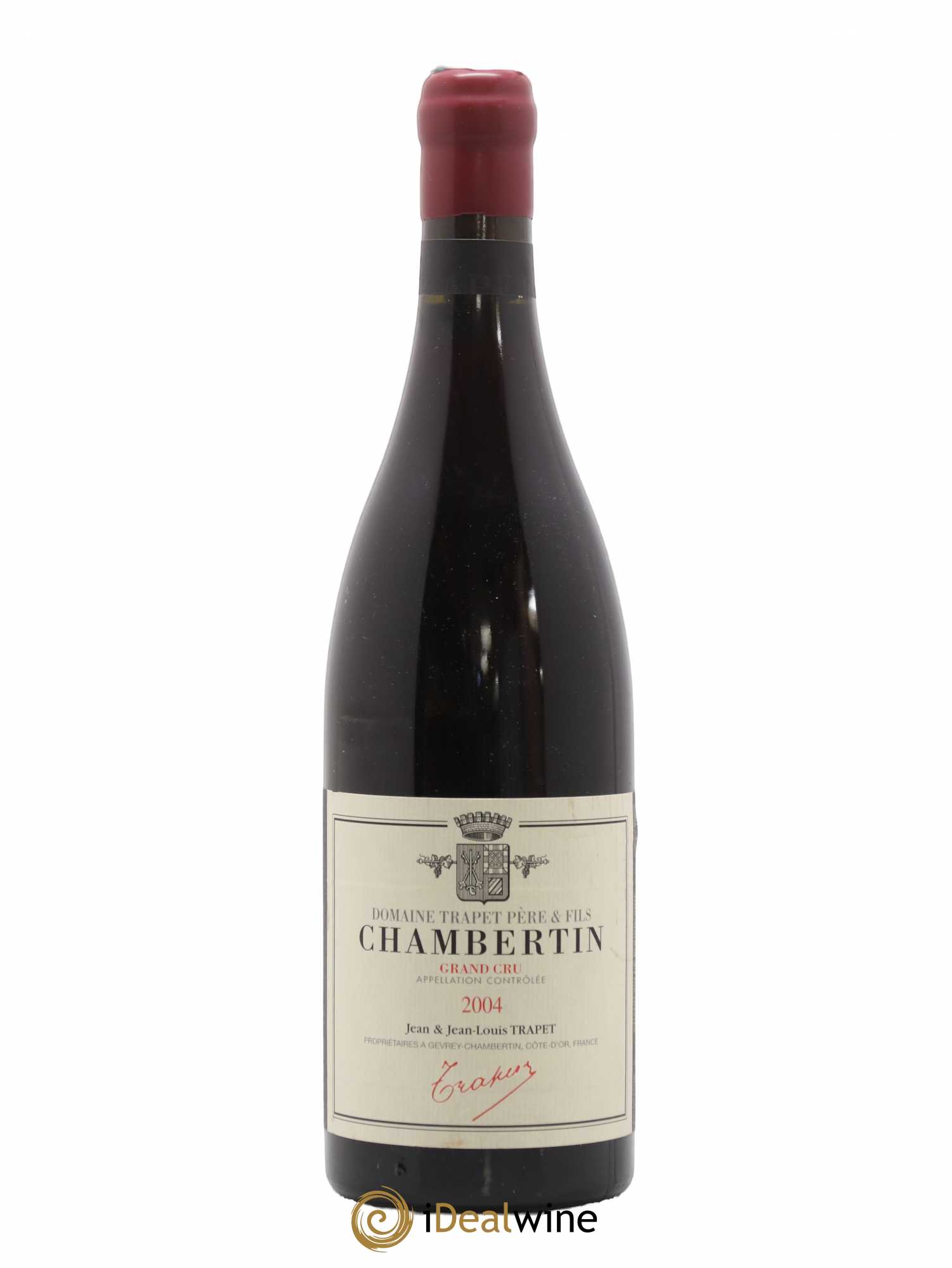 Chambertin Grand Cru Domaine Trapet 2004 - Lot de 1 bouteille - 0