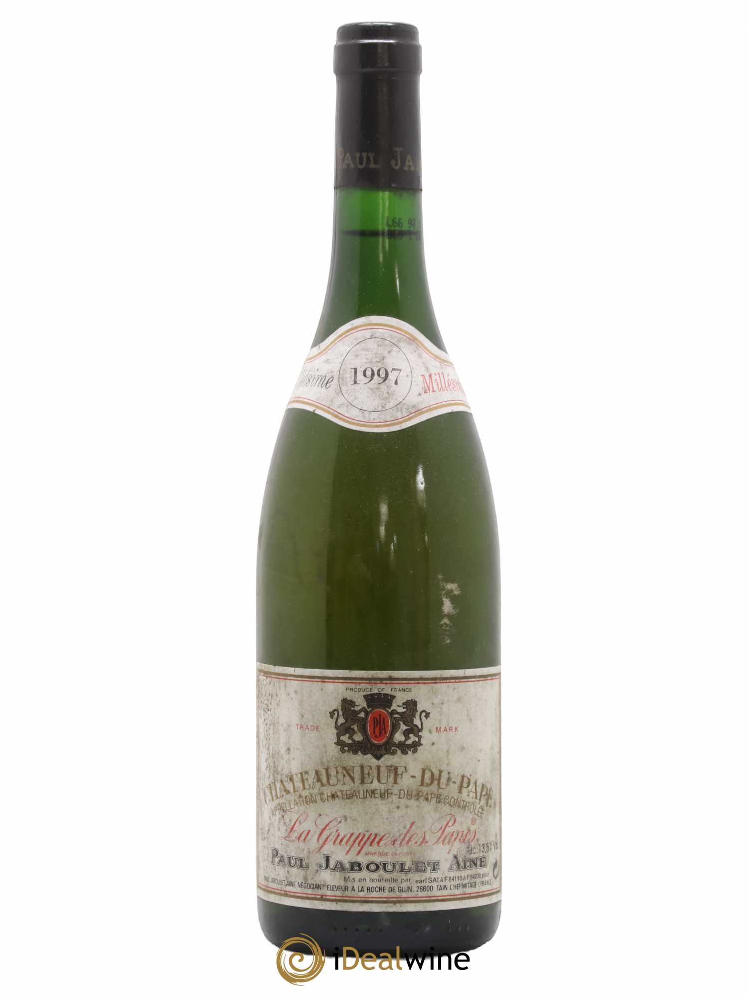 Châteauneuf-du-Pape La Grappe Des Papes Jaboulet Ainé 1997 - Posten von 1 Flasche - 0