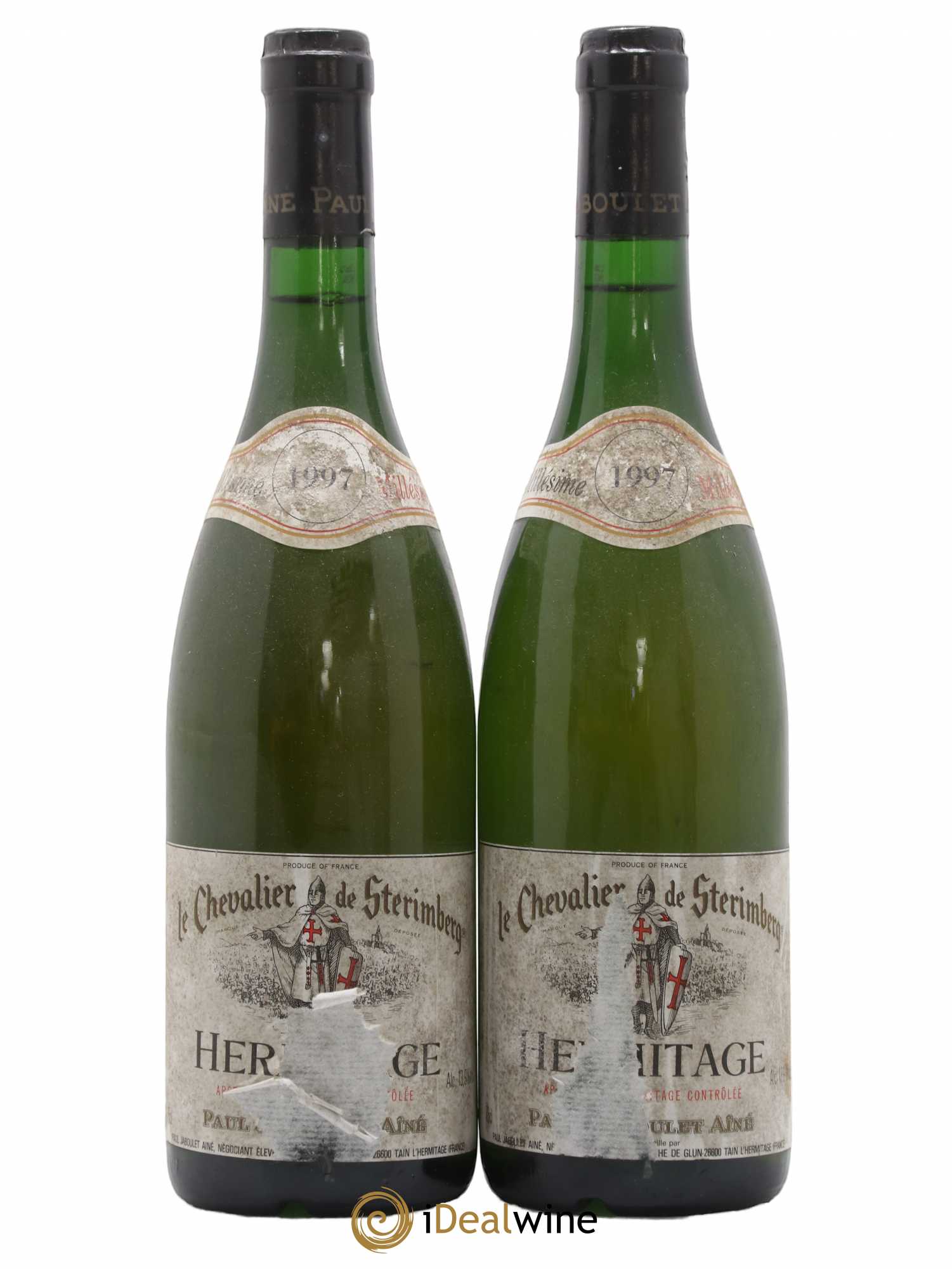 Hermitage Chevalier de Sterimberg Paul Jaboulet Ainé 1997 - Lot de 2 bouteilles - 0