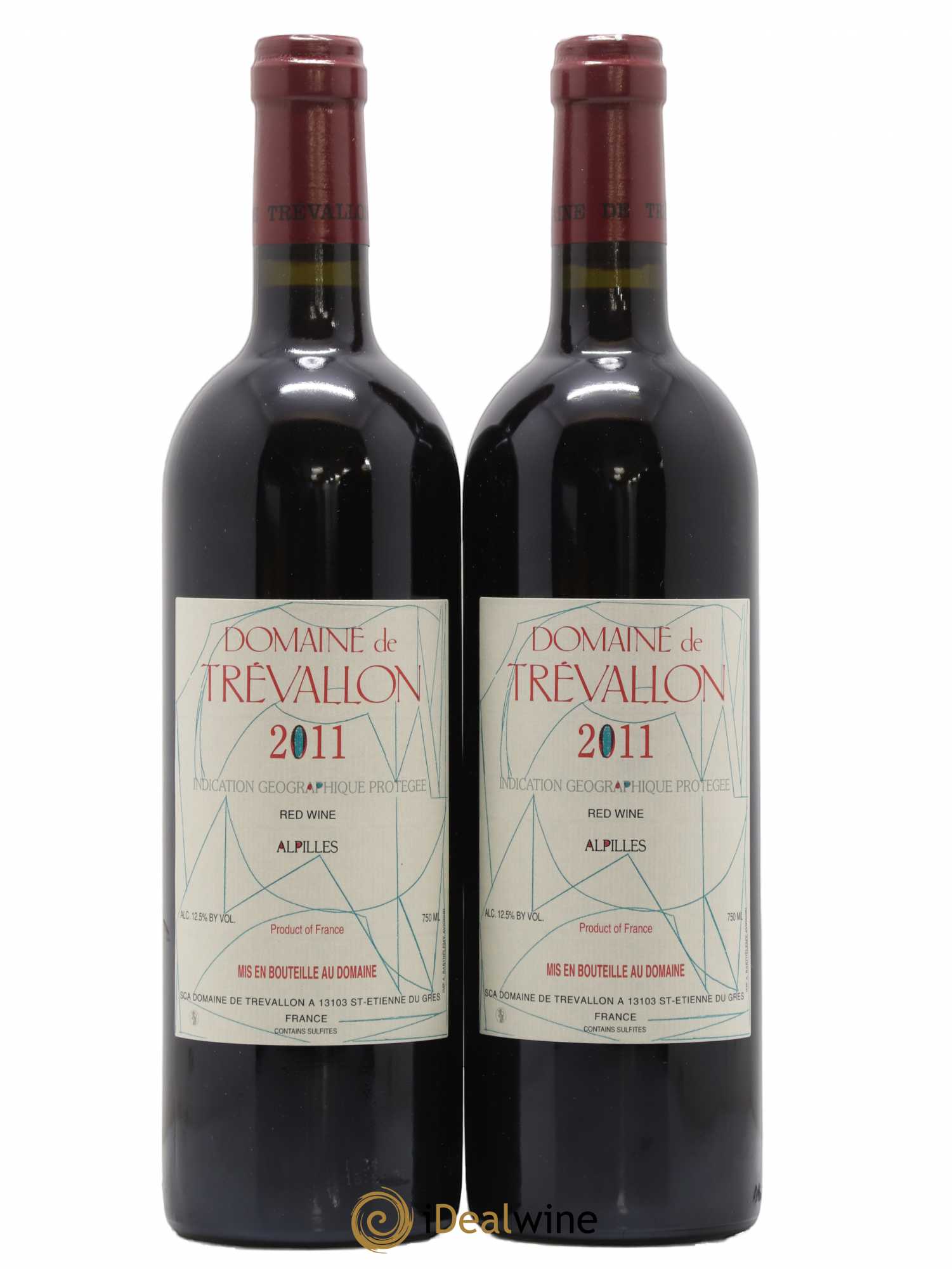 Alpilles Trévallon (Domaine de) Eloi Dürrbach 2011 - Lot de 2 bouteilles - 0