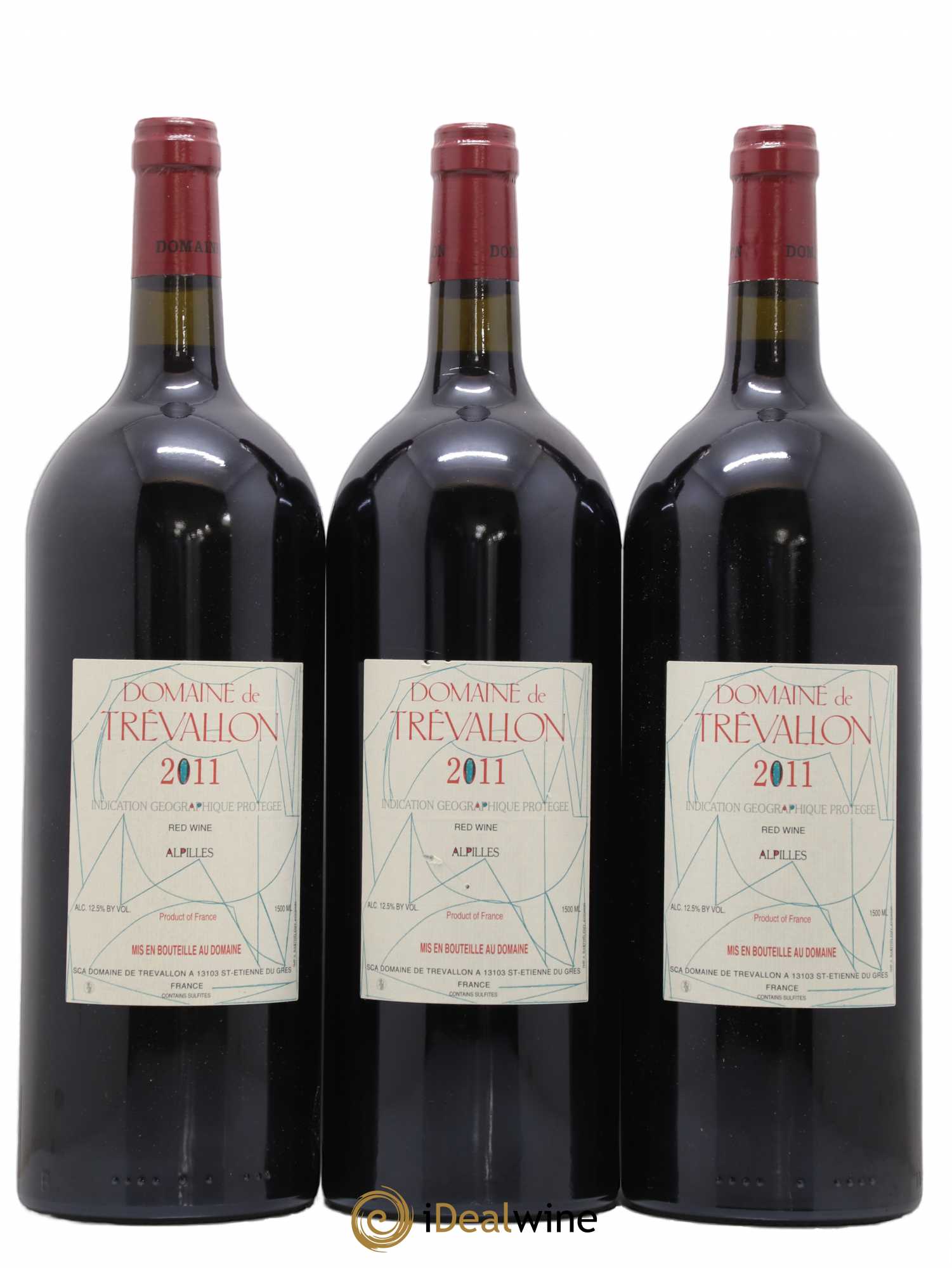 Alpilles Trévallon (Domaine de) Eloi Dürrbach 2011 - Lot de 3 magnums - 0