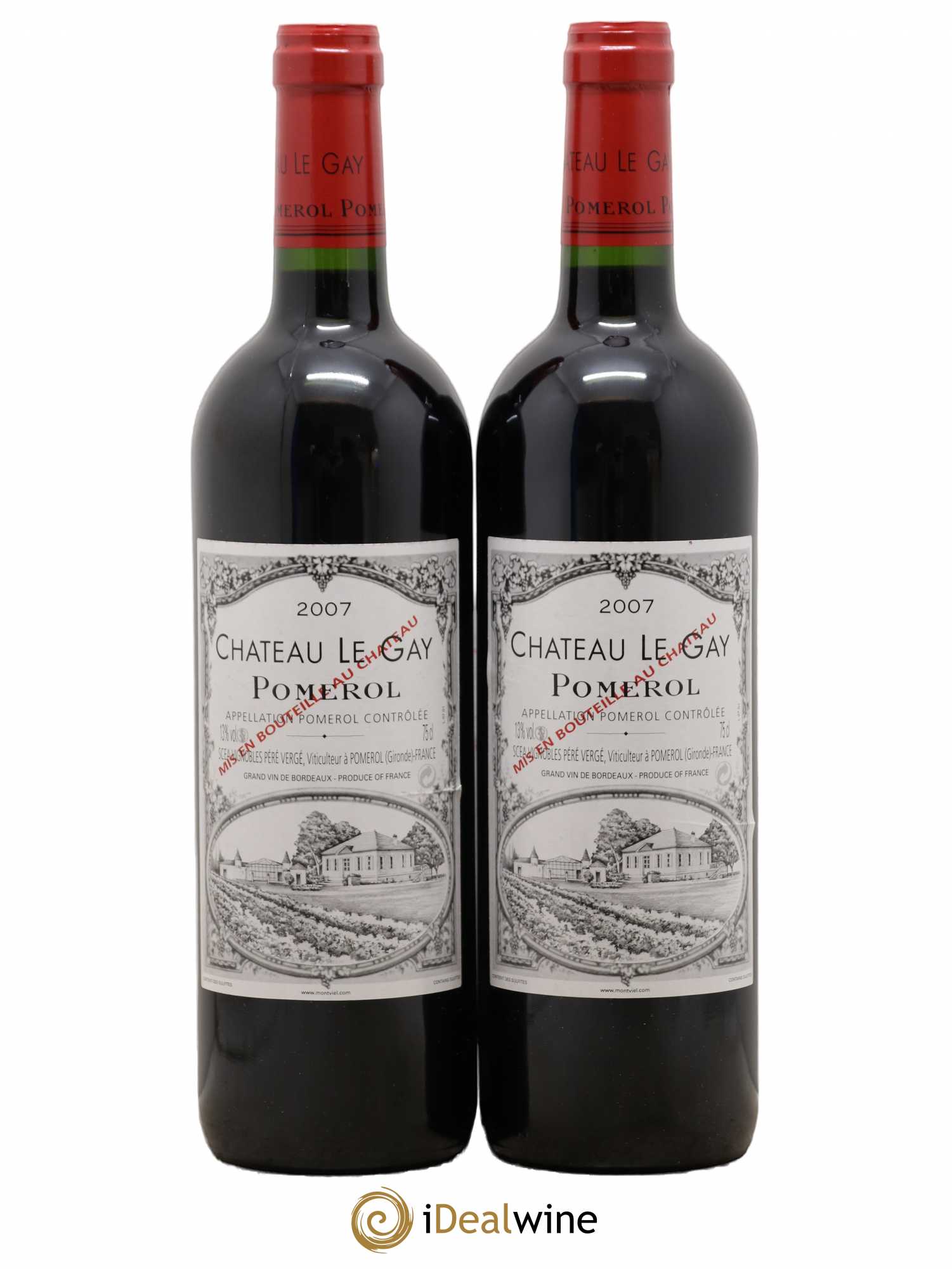 Château Le Gay 2007 - Lot de 2 bouteilles - 0