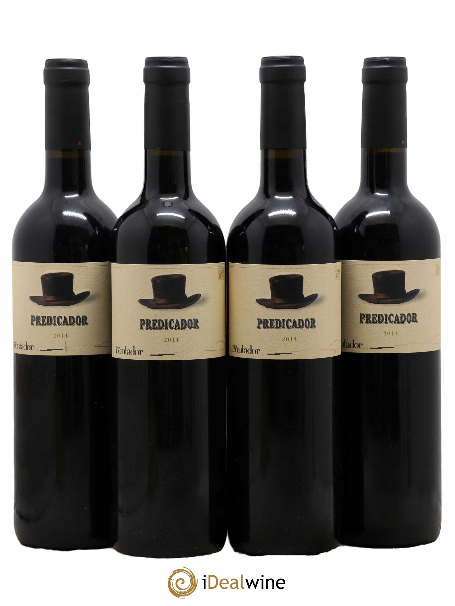 Rioja DOCa Bodega Contador Predicador Benjamin Romeo 2014 - Lot of 4 bottles - 0