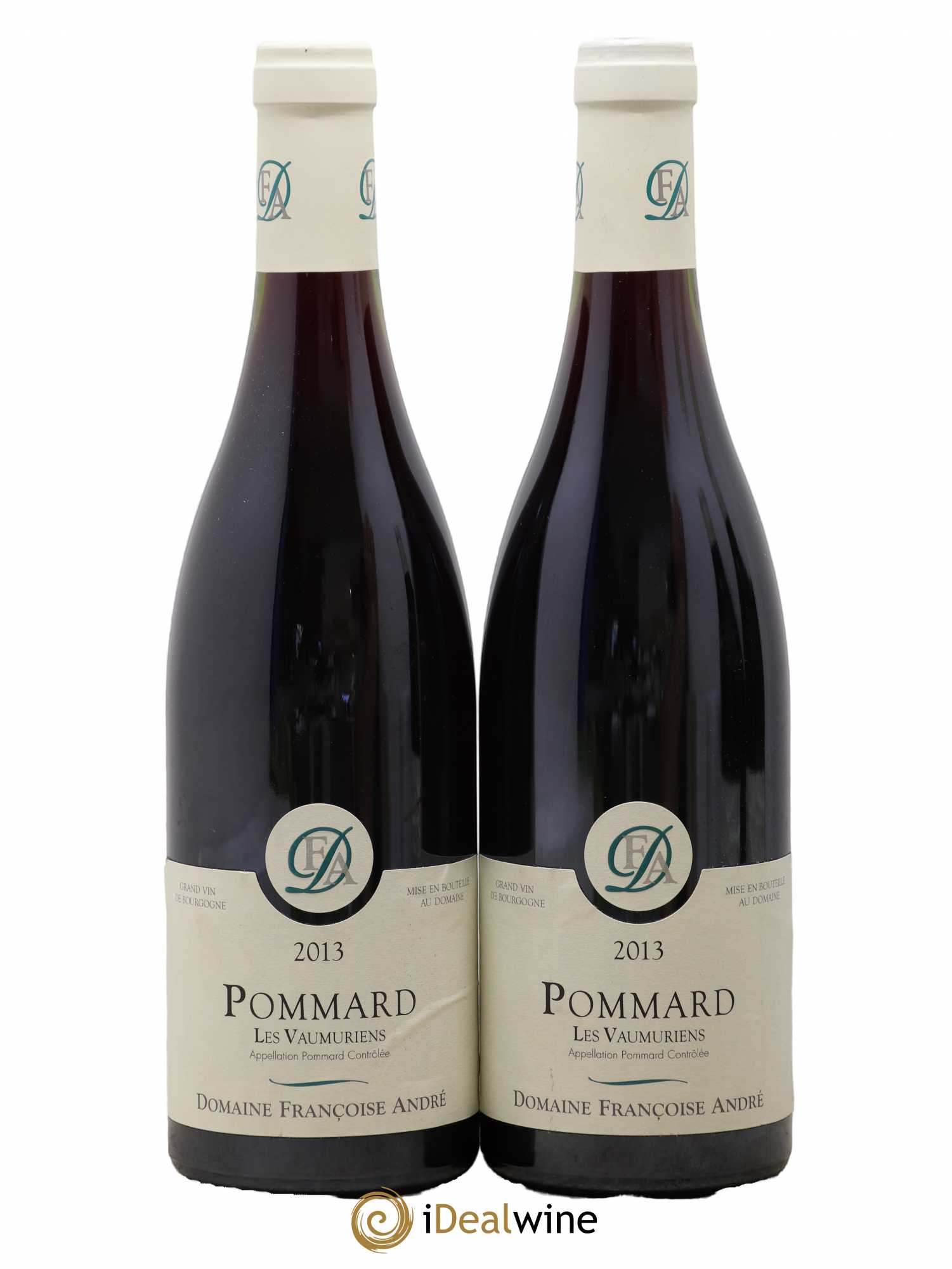 Pommard Les Vaumuriens Françoise André 2013 - Posten von 2 Flaschen - 0