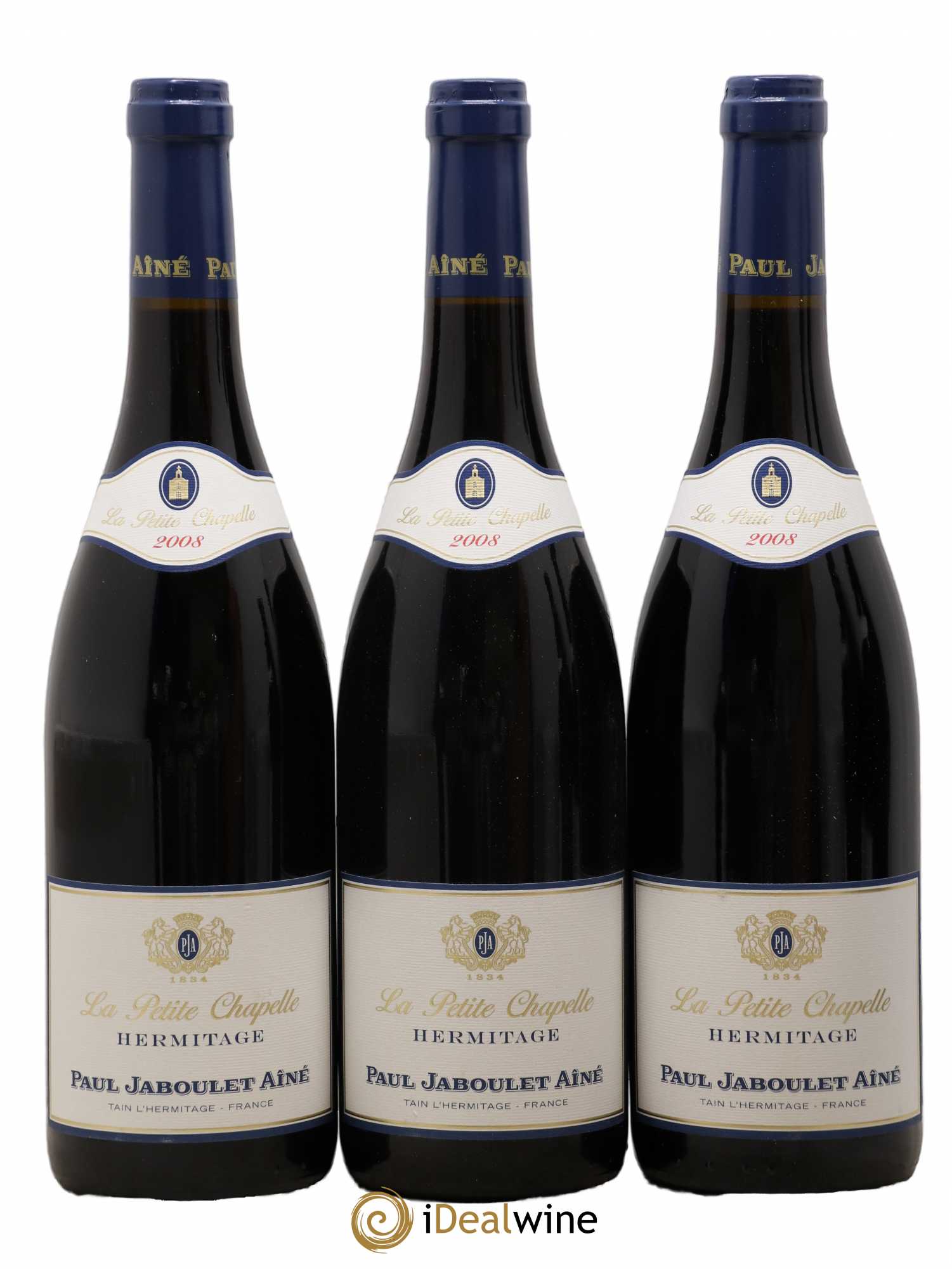 Hermitage La Petite Chapelle Paul Jaboulet Ainé 2008 - Lot de 6 bouteilles - 1