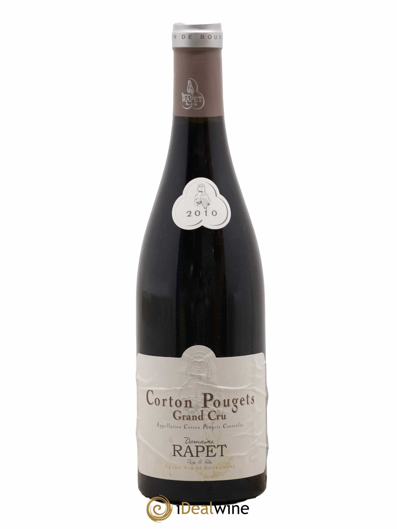 Corton Grand Cru Pougets Rapet Père & Fils 2010 - Lot de 1 bouteille - 0