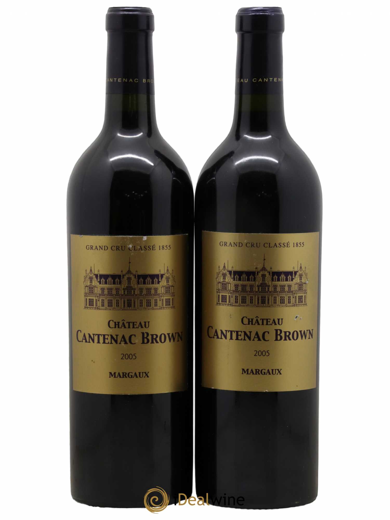Château Cantenac Brown 3ème Grand Cru Classé 2005 - Lot de 2 bouteilles - 0