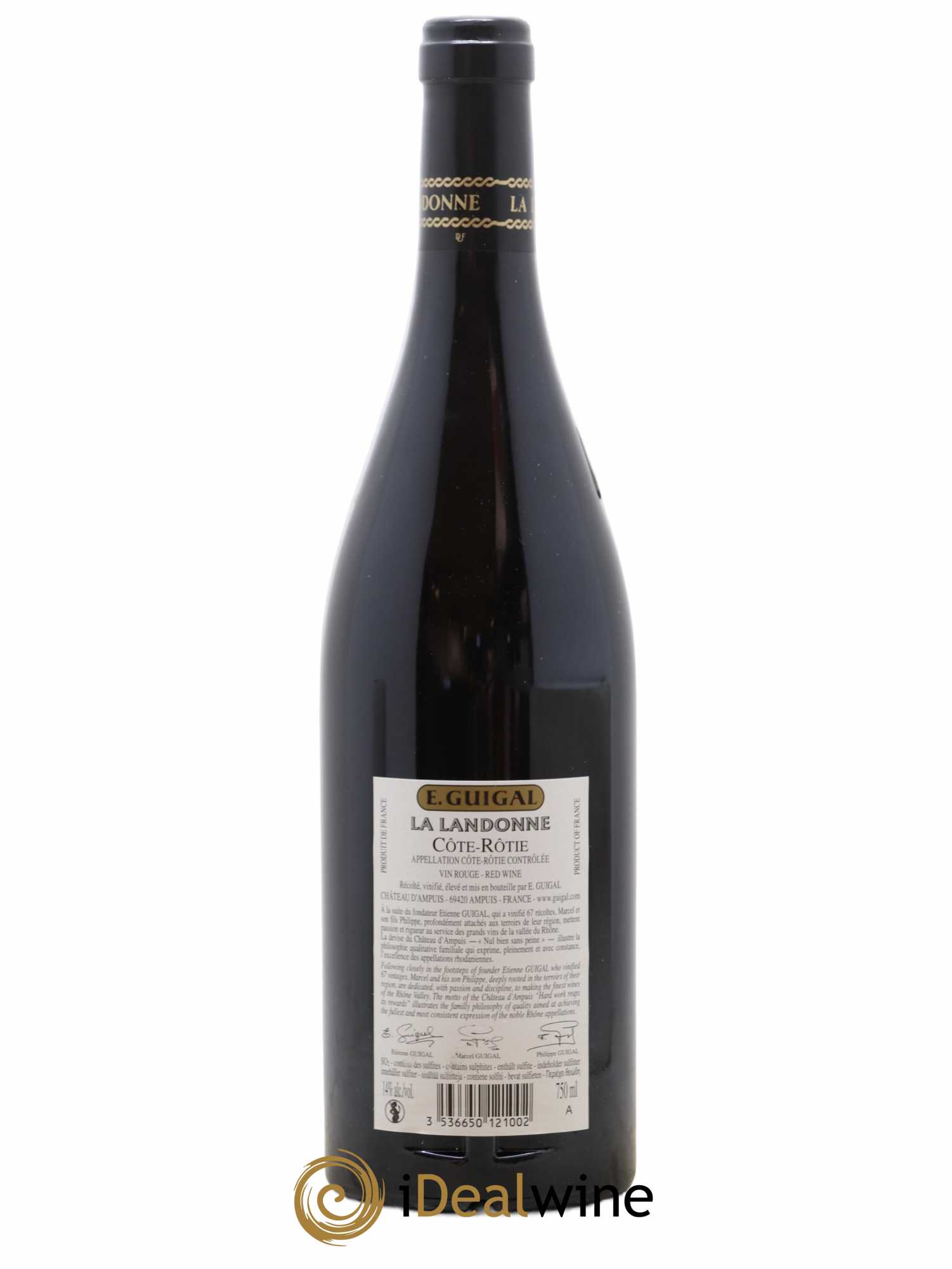 Côte-Rôtie La Landonne Guigal 2017 - Lot de 1 bouteille - 1