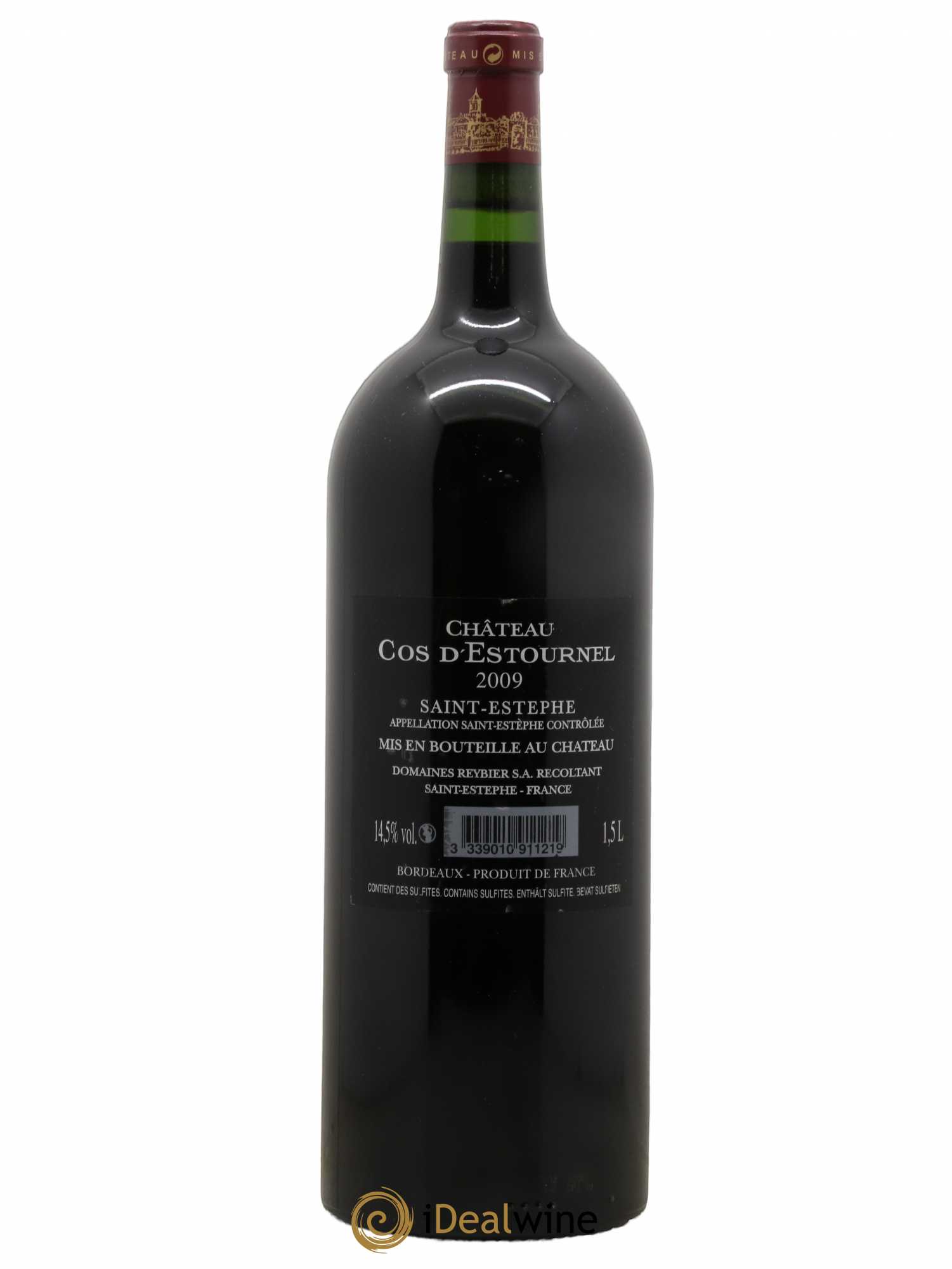 Cos d'Estournel 2ème Grand Cru Classé 2009 - Lot de 1 magnum - 1