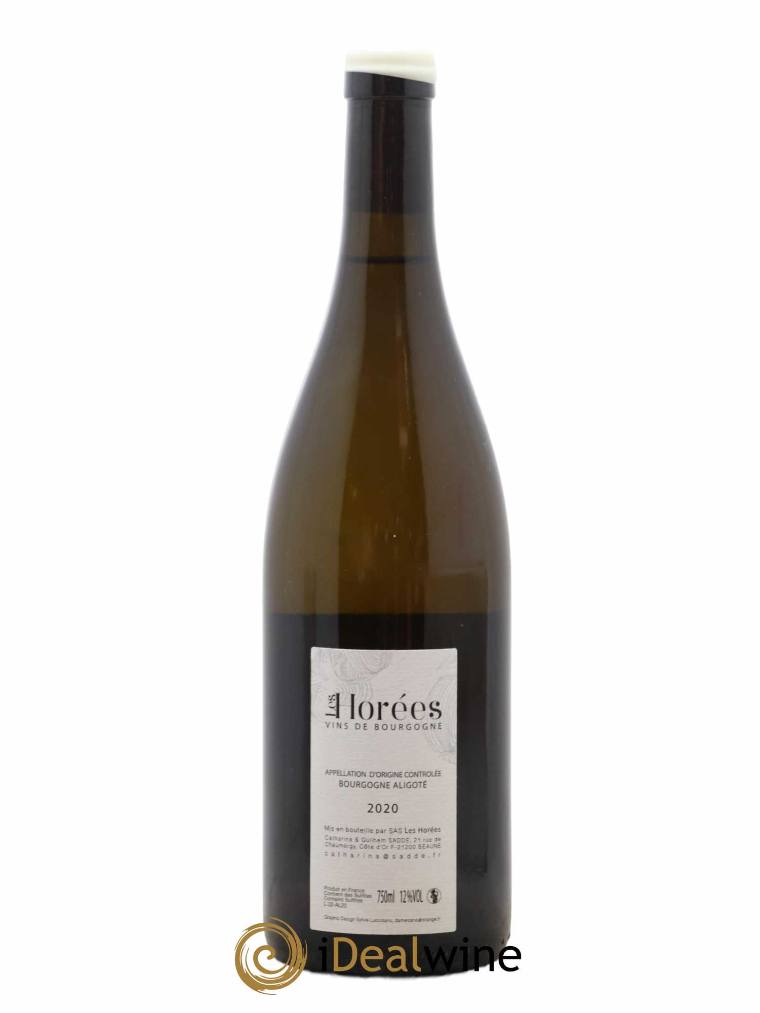 Bourgogne Aligoté En Coulezain Les Horées 2020 - Lot de 1 bouteille - 1