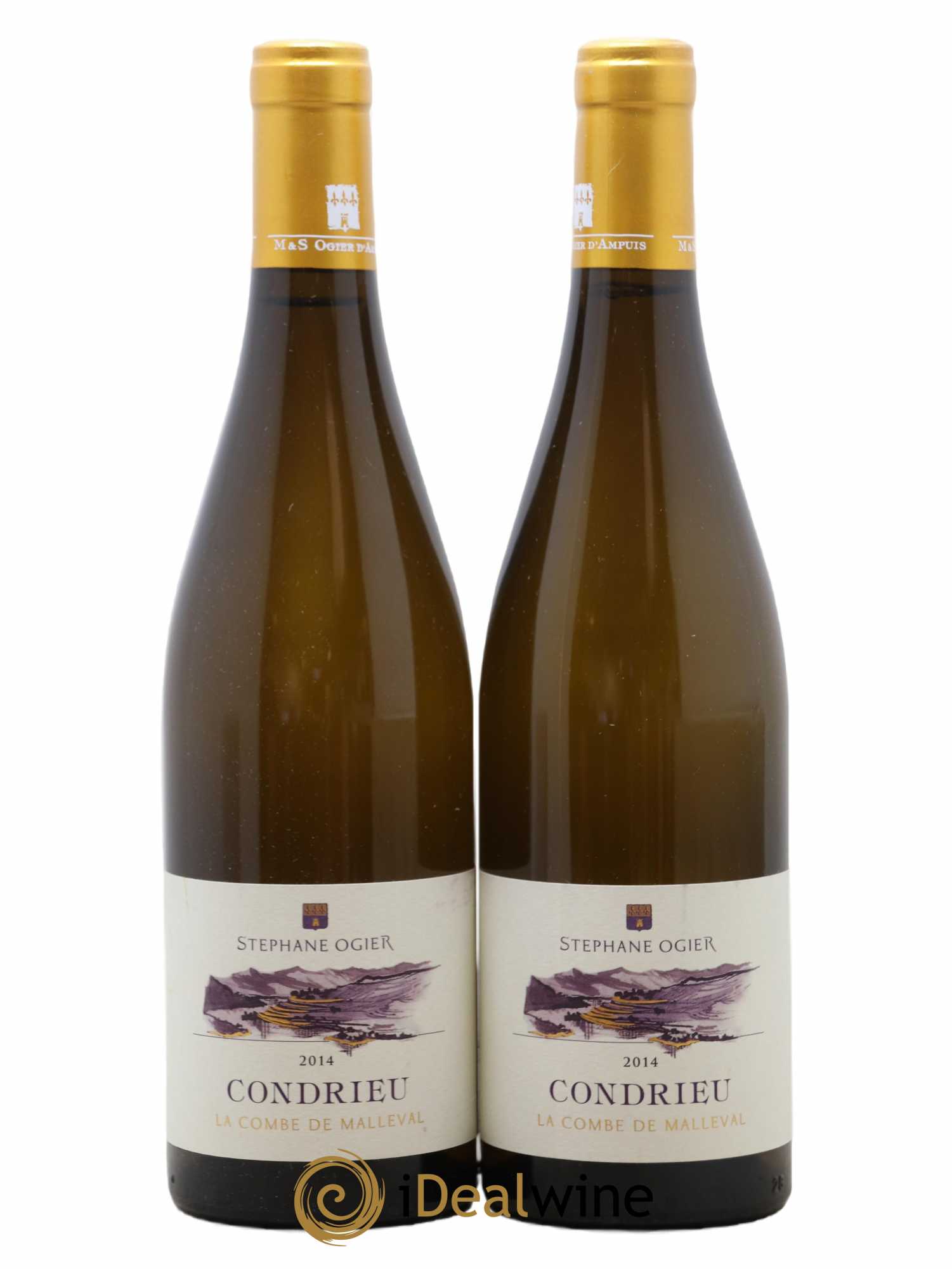 Condrieu La Combe de Malleval Stéphane Ogier 2014 - Lot de 2 bouteilles - 0