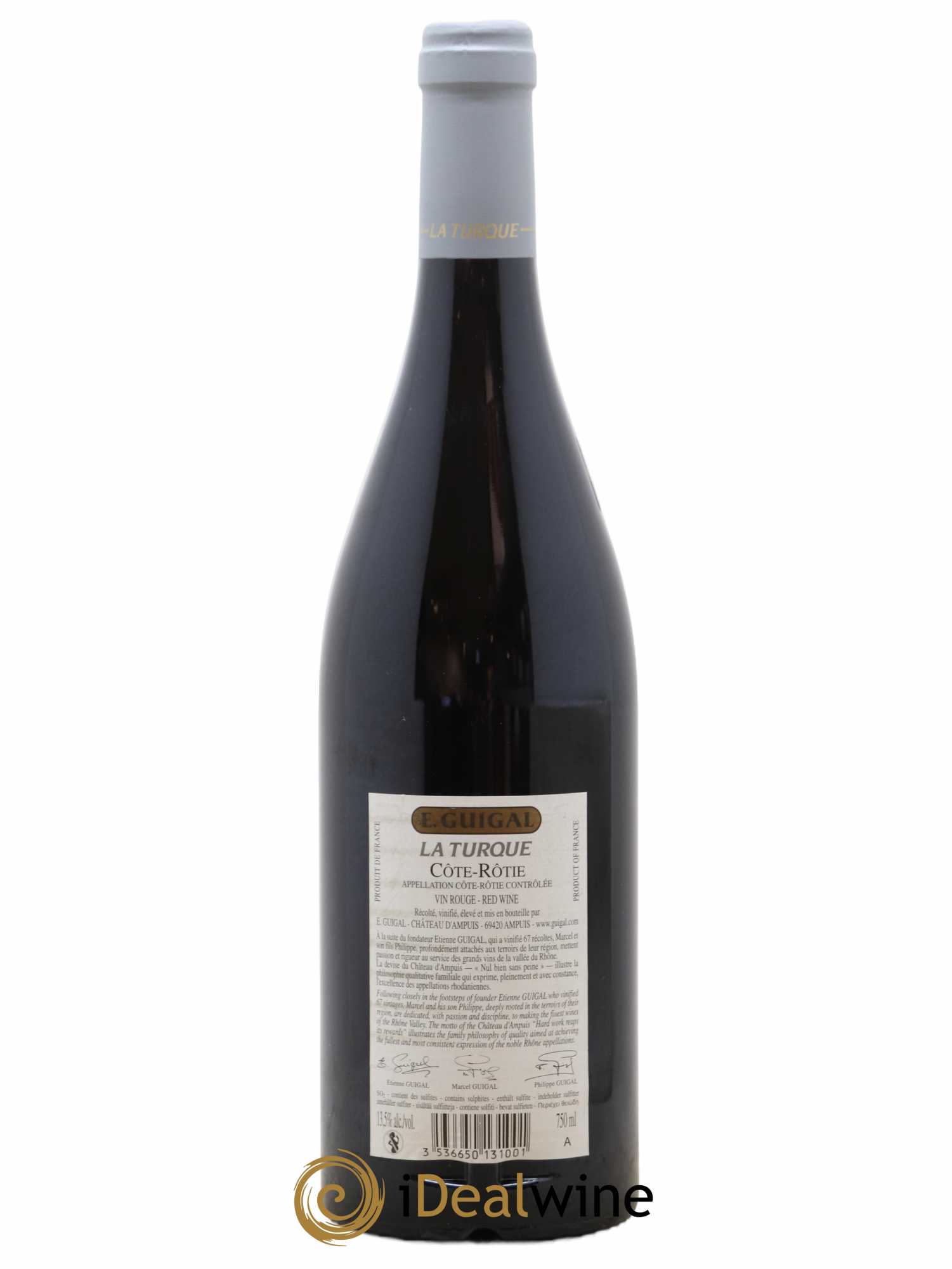 Côte-Rôtie La Turque Guigal 2016 - Lot of 1 bottle - 1