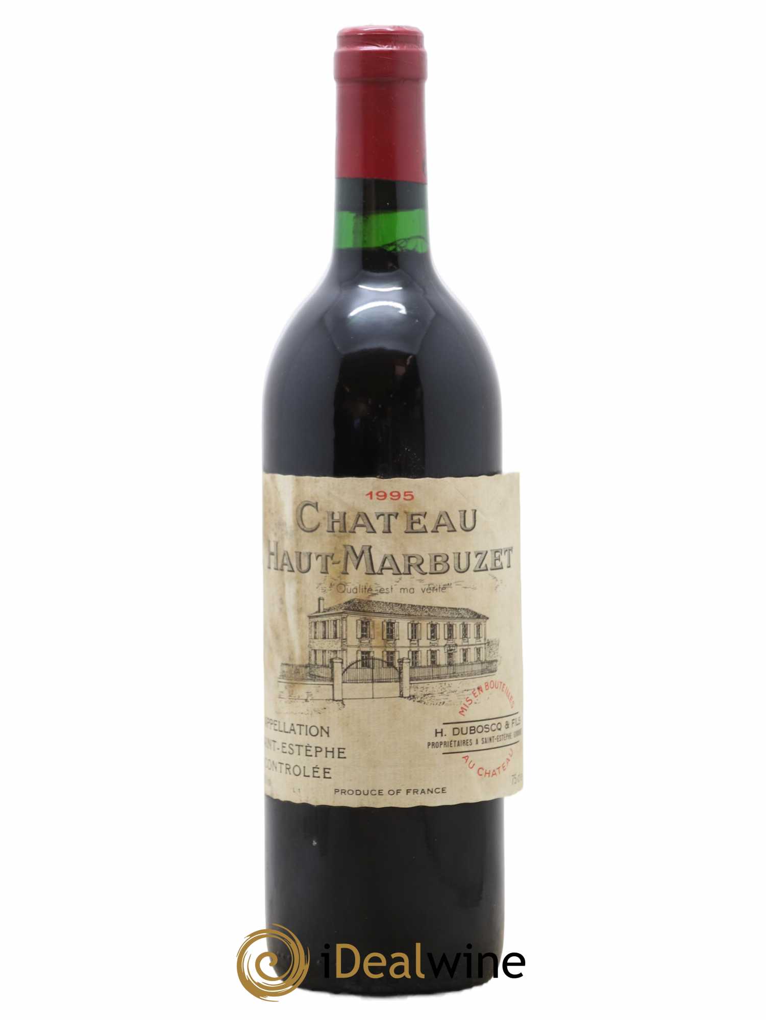 Château Haut Marbuzet 1995 - Lot de 1 bouteille - 0
