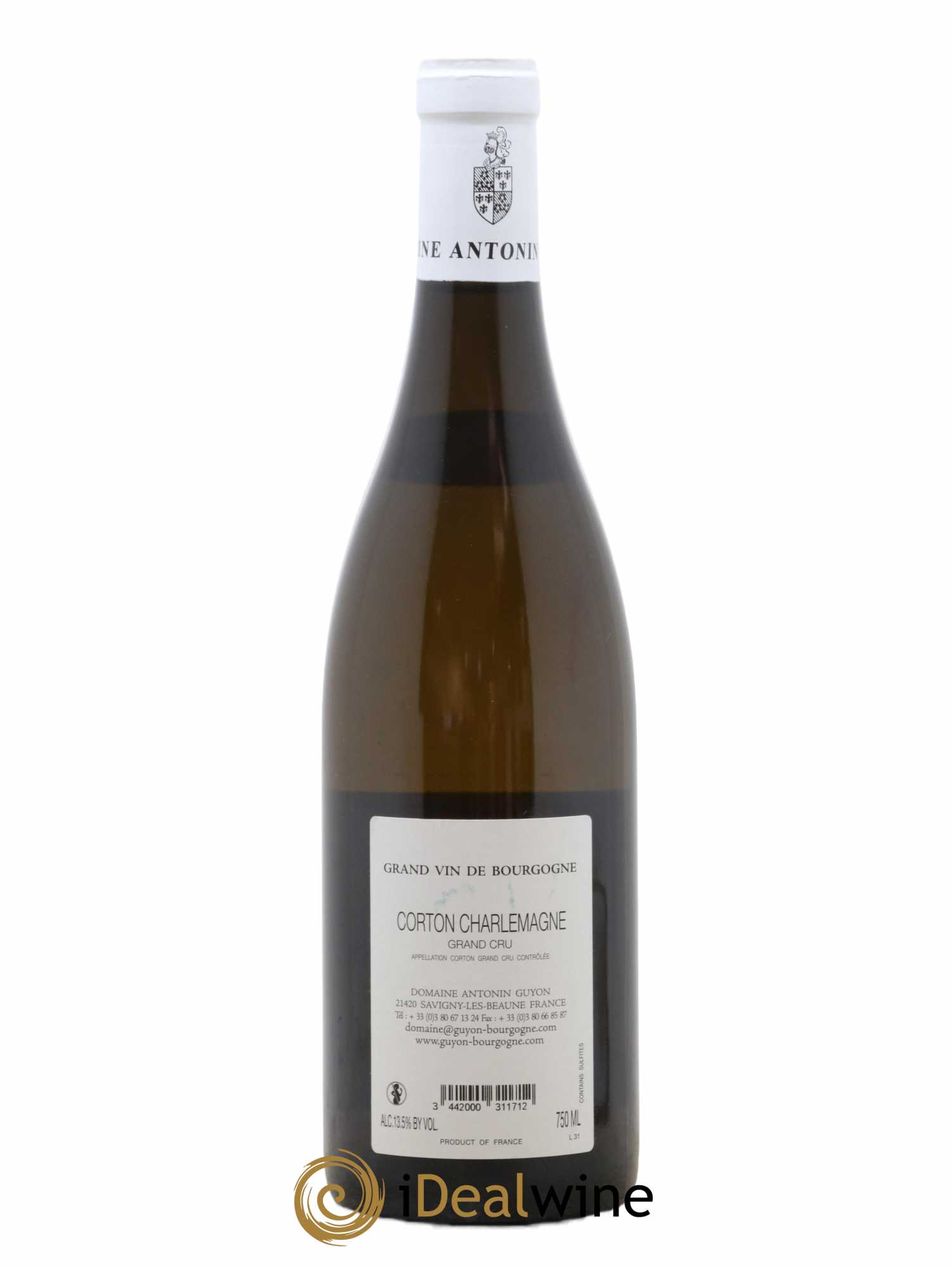 Corton-Charlemagne Antonin Guyon 2017 - Lot de 1 bouteille - 1