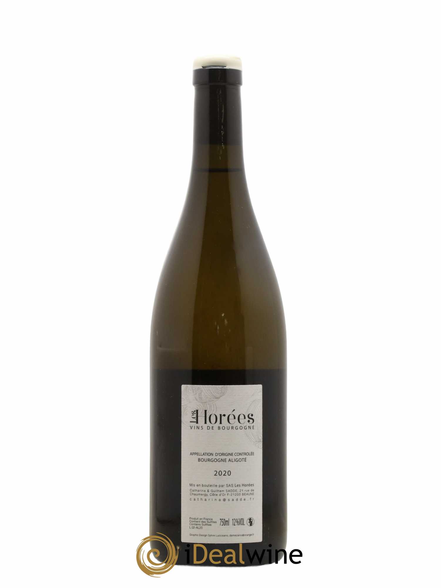 Bourgogne Aligoté En Coulezain Les Horées 2020 - Lot de 1 bouteille - 1