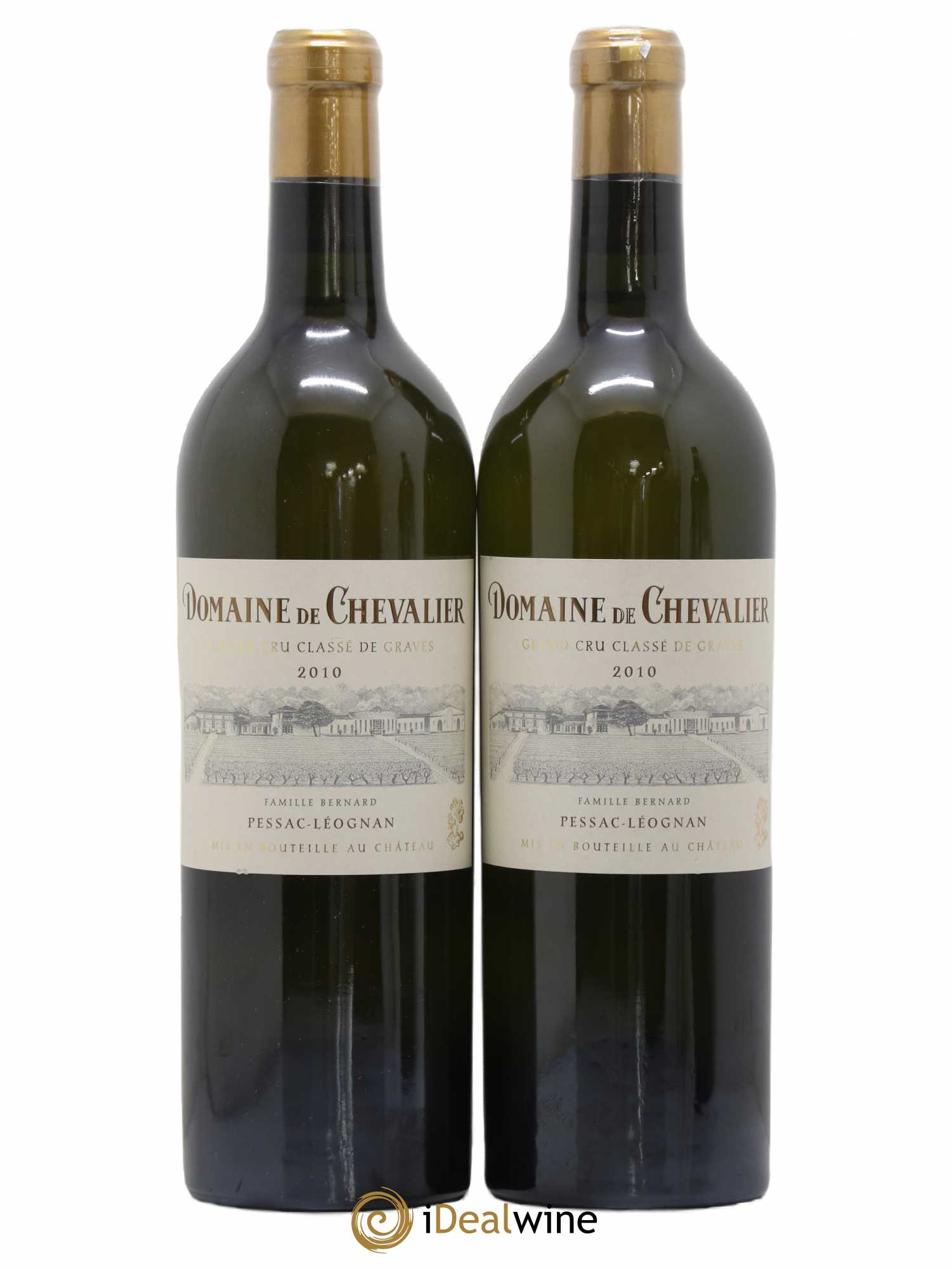 Domaine de Chevalier Cru Classé de Graves 2010 - Lot de 2 bouteilles - 0