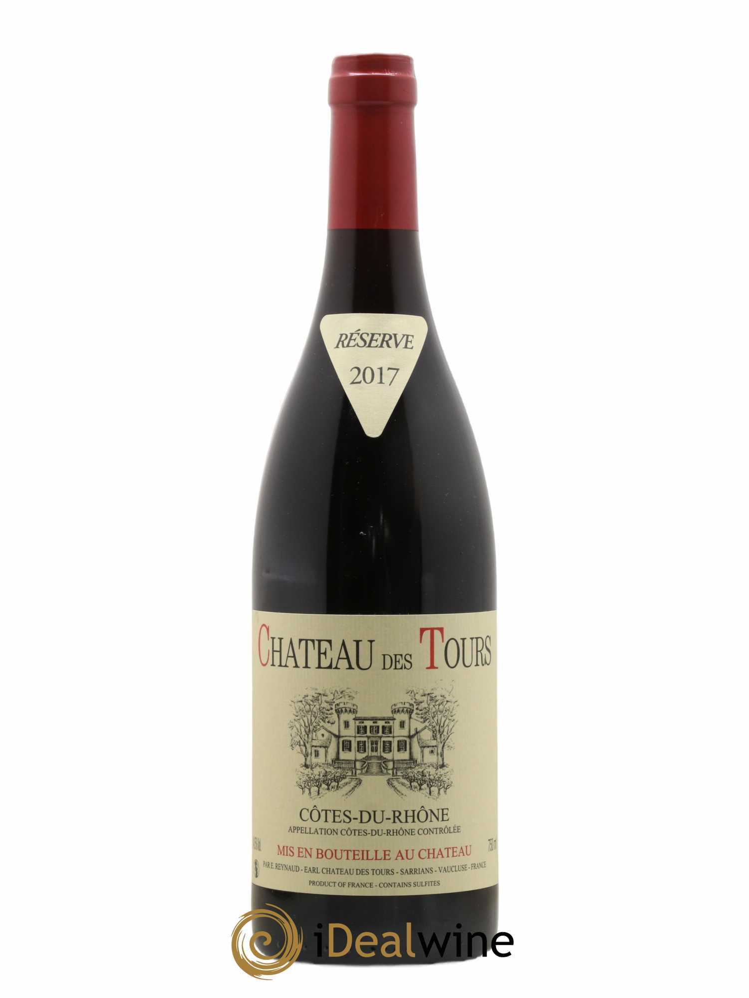 Côtes-du-Rhône Château des Tours Emmanuel Reynaud 2017 - Lot de 1 bouteille - 0