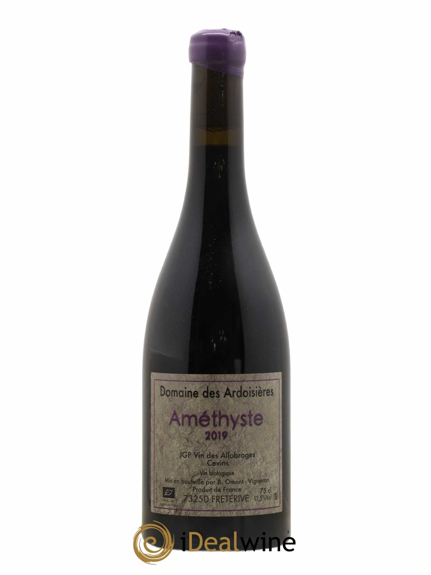 Vin des Allobroges Cevins Améthyste Ardoisières (Domaine des) 2019 - Lot de 1 bouteille - 0