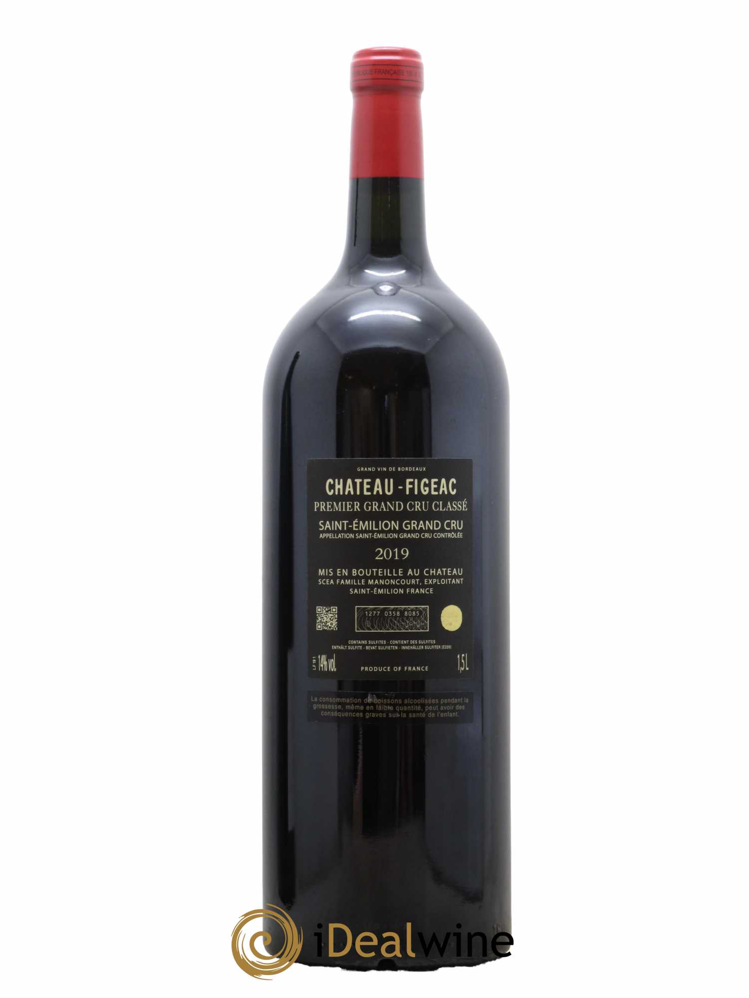 Château Figeac 1er Grand Cru Classé A 2019 - Lot de 1 magnum - 1