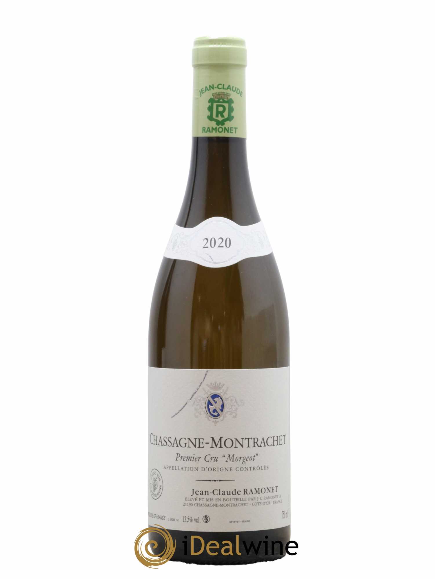 Chassagne-Montrachet 1er Cru Morgeot Ramonet (Domaine) 2020 - Lot de 1 bouteille - 0
