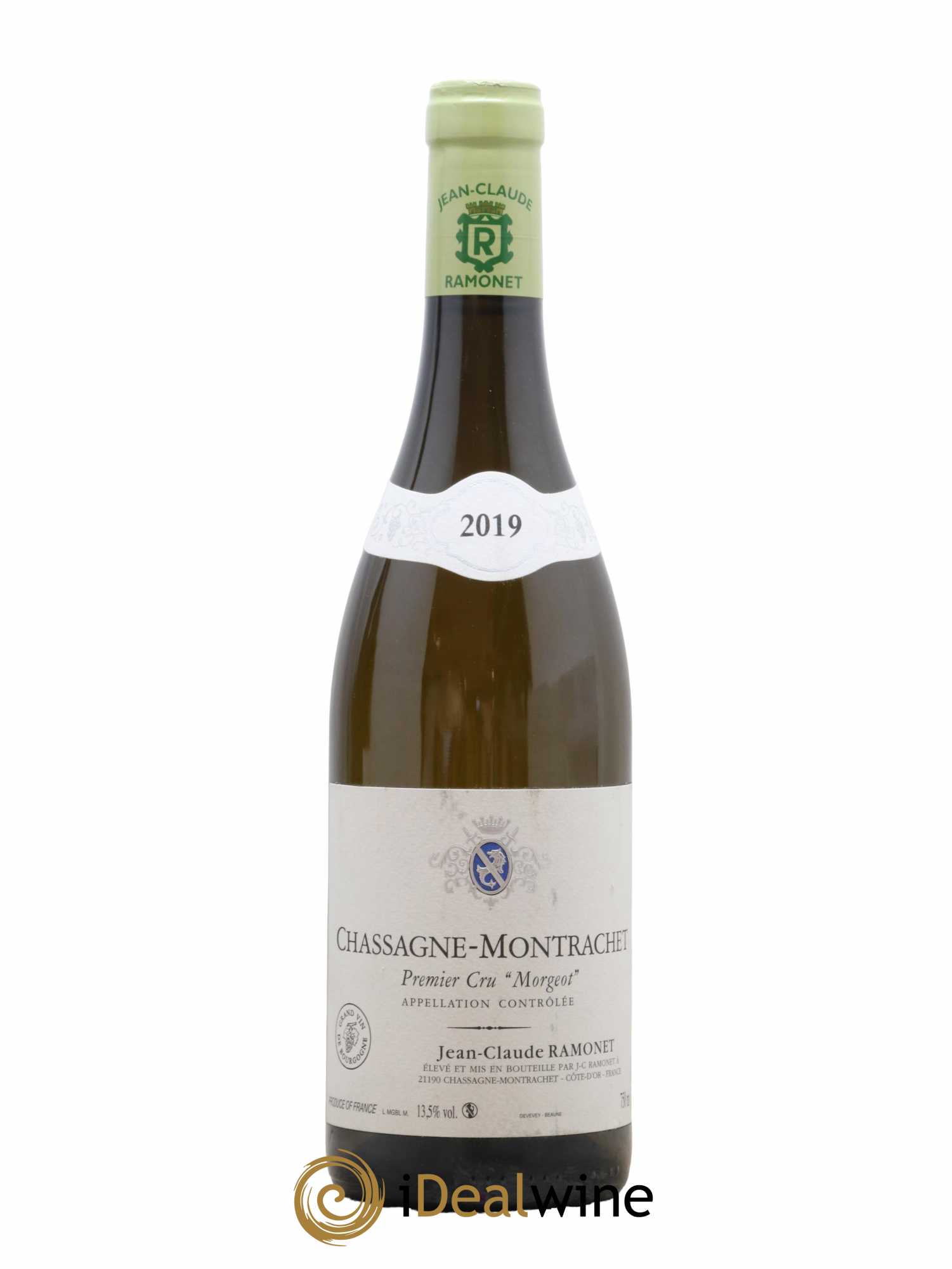 Chassagne-Montrachet 1er Cru Morgeot Ramonet (Domaine) 2019 - Lot de 1 bouteille - 0