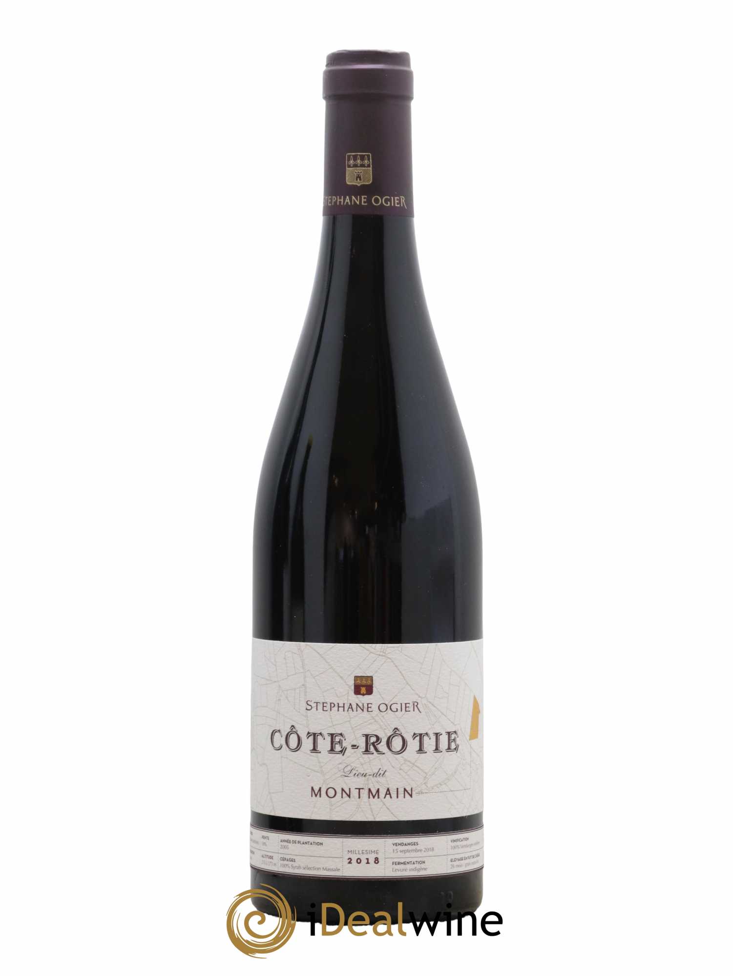 Côte-Rôtie Montmain Stéphane Ogier 2018 - Lot de 1 bouteille - 0