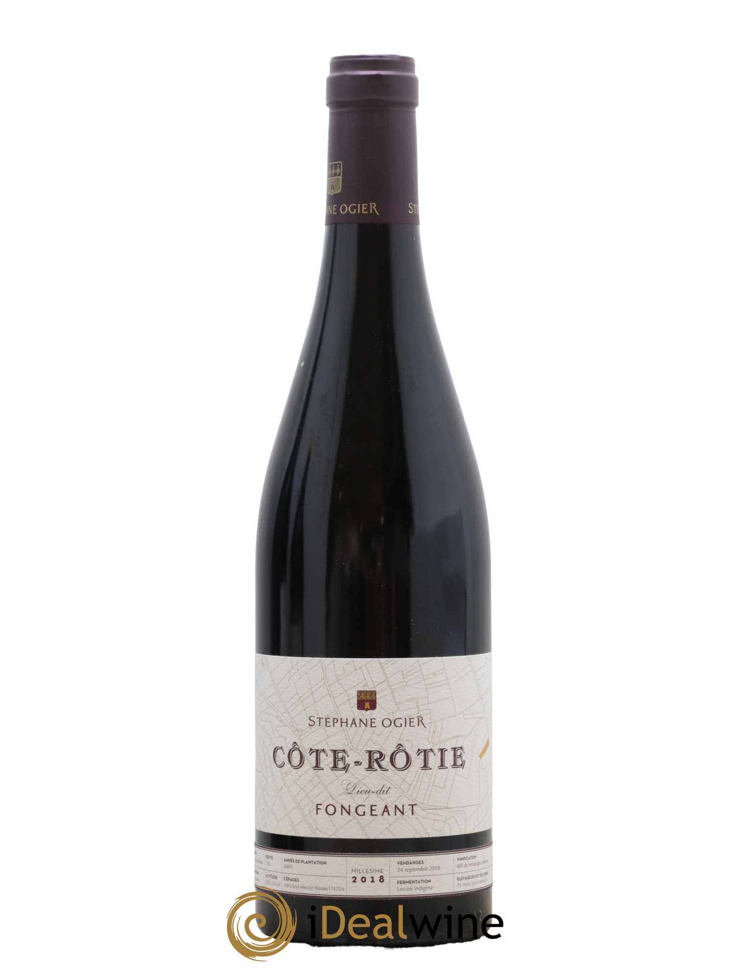 Côte-Rôtie Fongeant Stéphane Ogier 2018 - Lot de 1 bouteille - 0