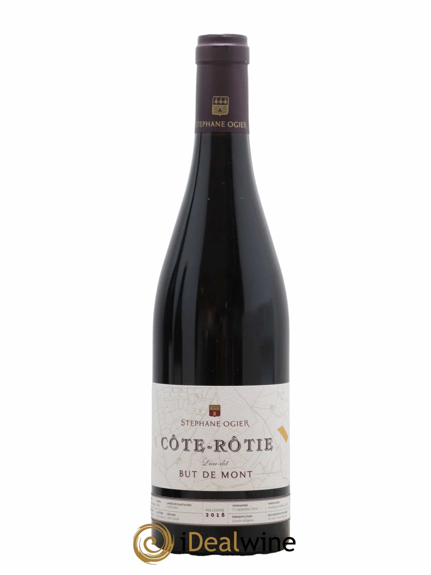 Côte-Rôtie But de Mont Stéphane Ogier 2018 - Lot de 1 bouteille - 0
