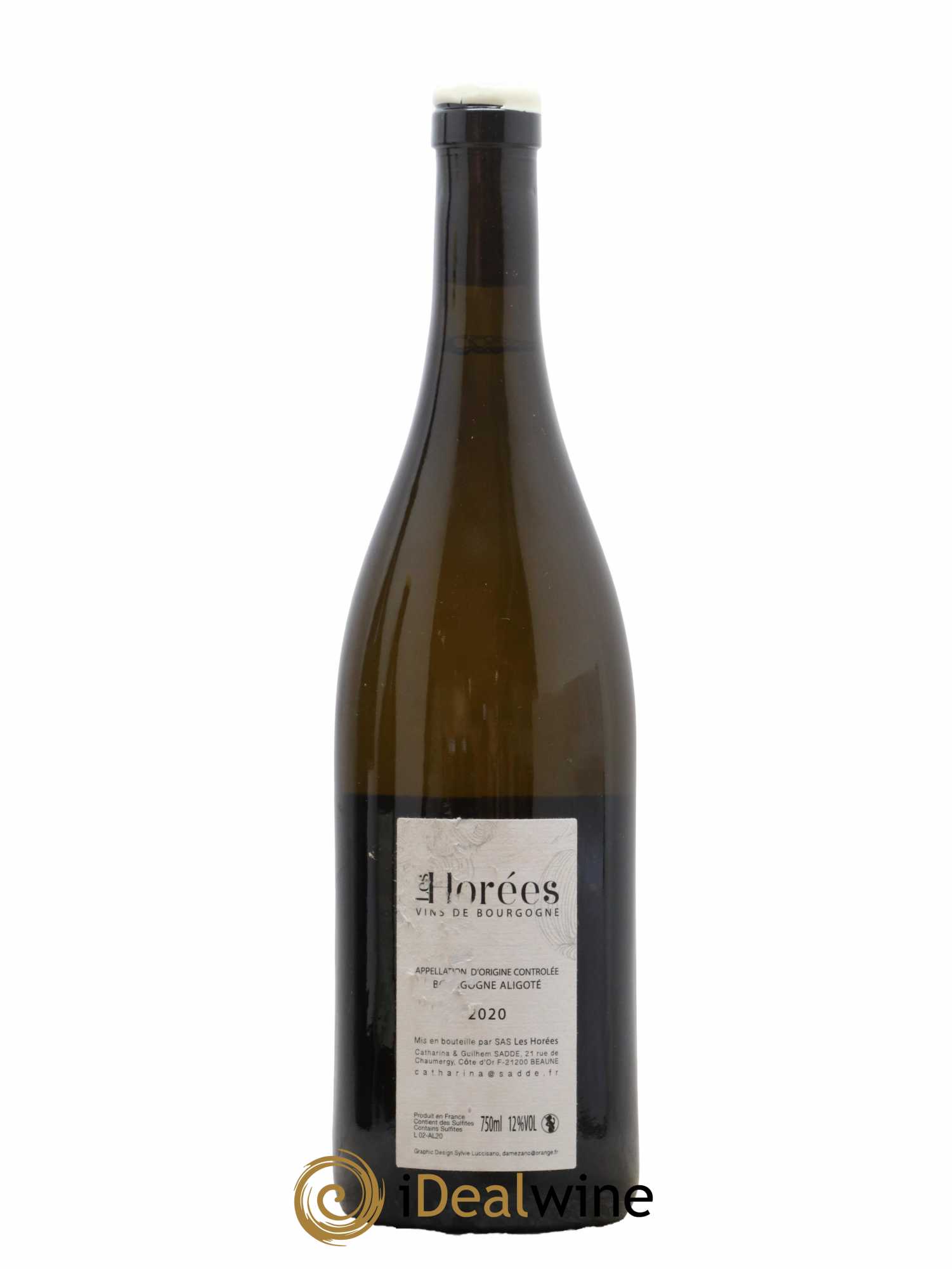 Bourgogne Aligoté En Coulezain Les Horées 2020 - Lot de 1 bouteille - 1