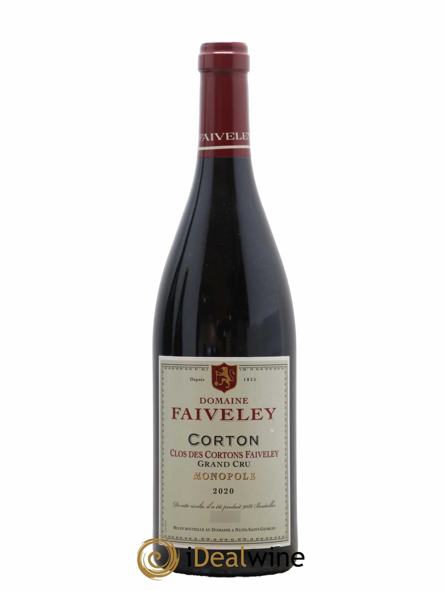Corton Grand Cru Clos des Cortons Faiveley 2020 - Lot de 1 bouteille - 0