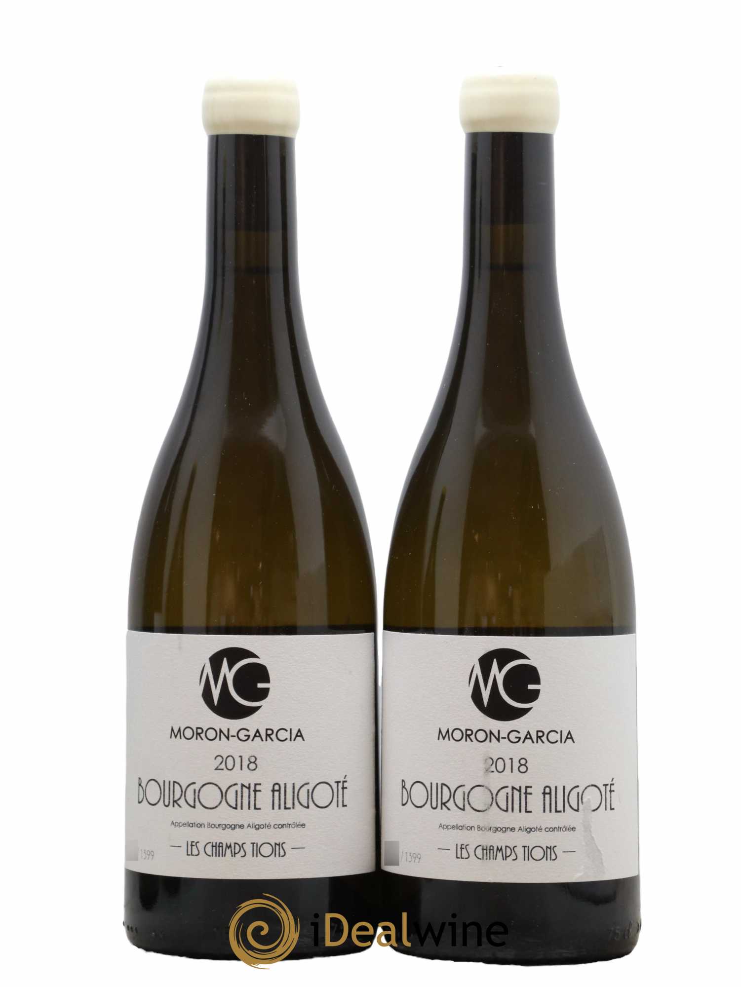 Bourgogne Aligoté Les Champs Tions Moron Garcia les champs tions 2018 - Lot de 2 bouteilles - 0