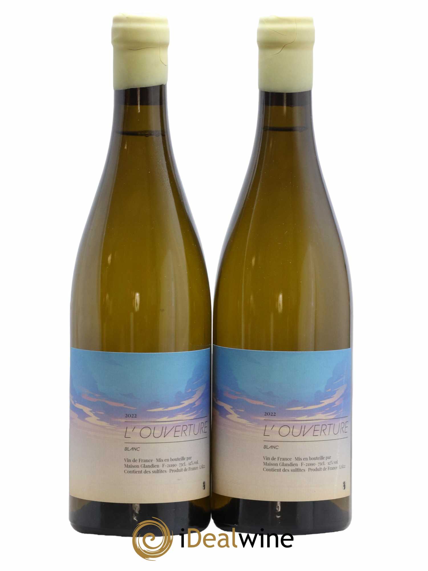 Vin de France L'Ouverture Maison Glandien 2022 - Lot de 2 bouteilles - 0
