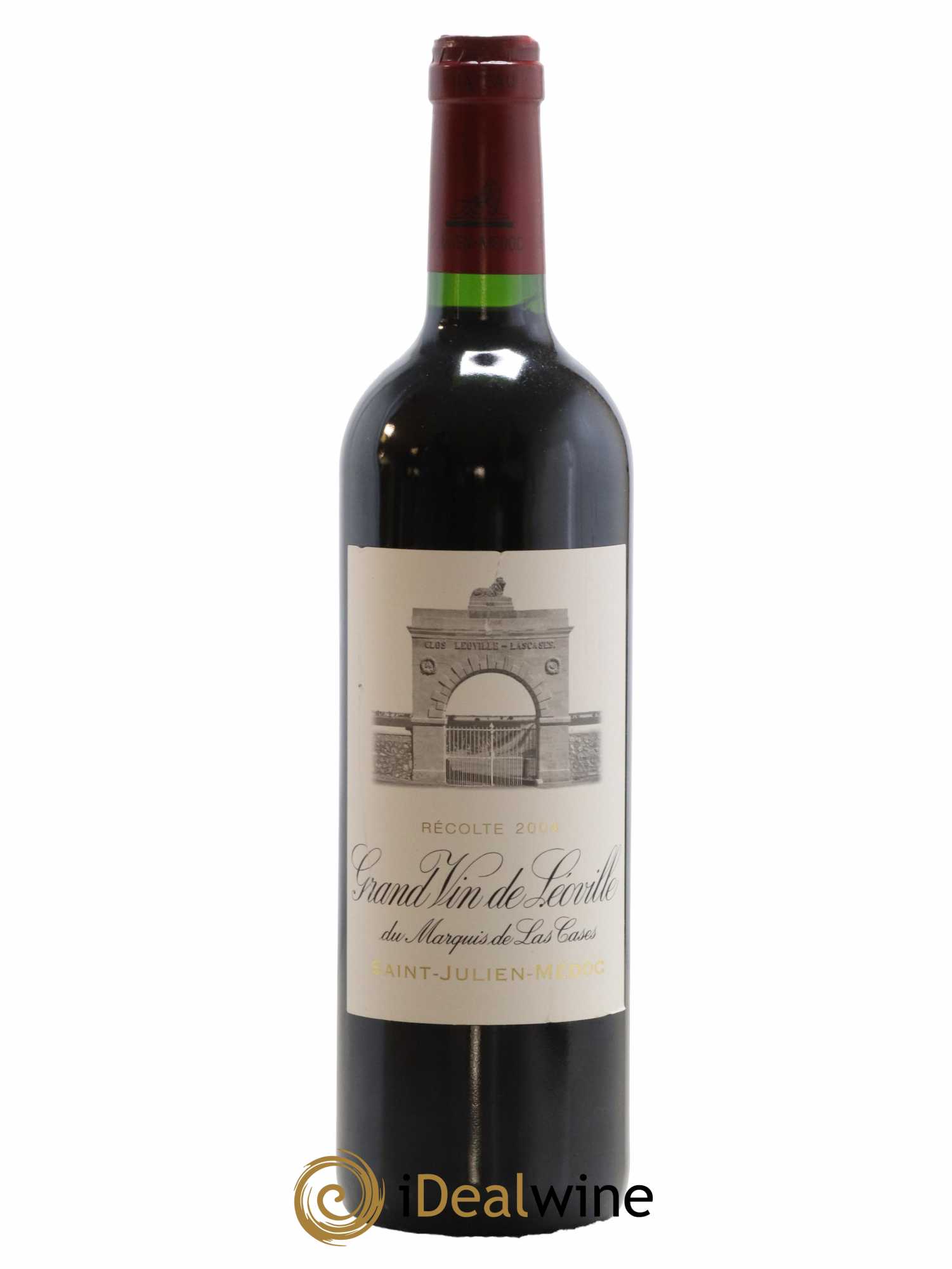 Château Léoville Las Cases 2ème Grand Cru Classé 2004 - Lot de 1 bouteille - 0