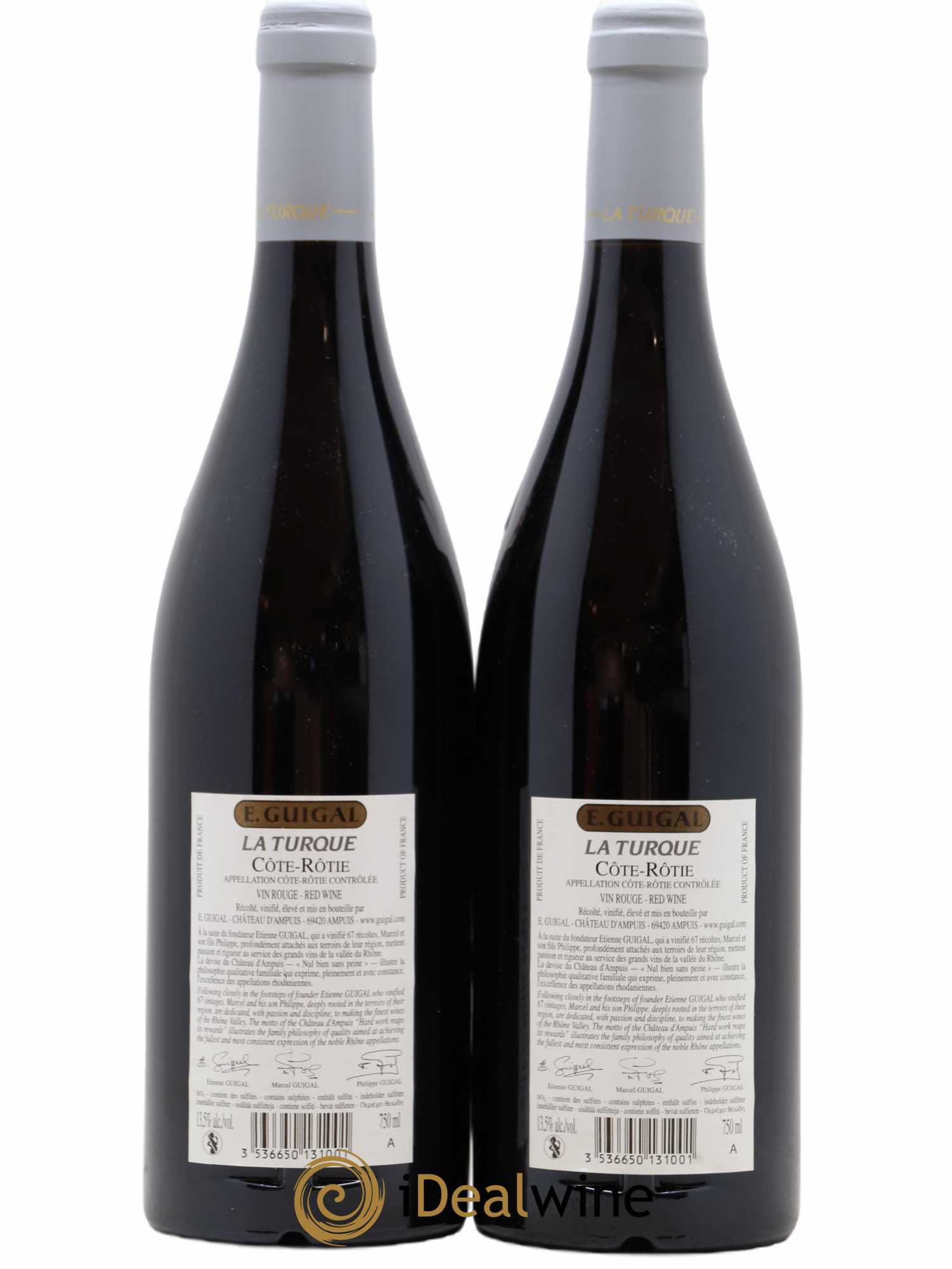 Côte-Rôtie La Turque Guigal 2016 - Lot de 2 bouteilles - 1