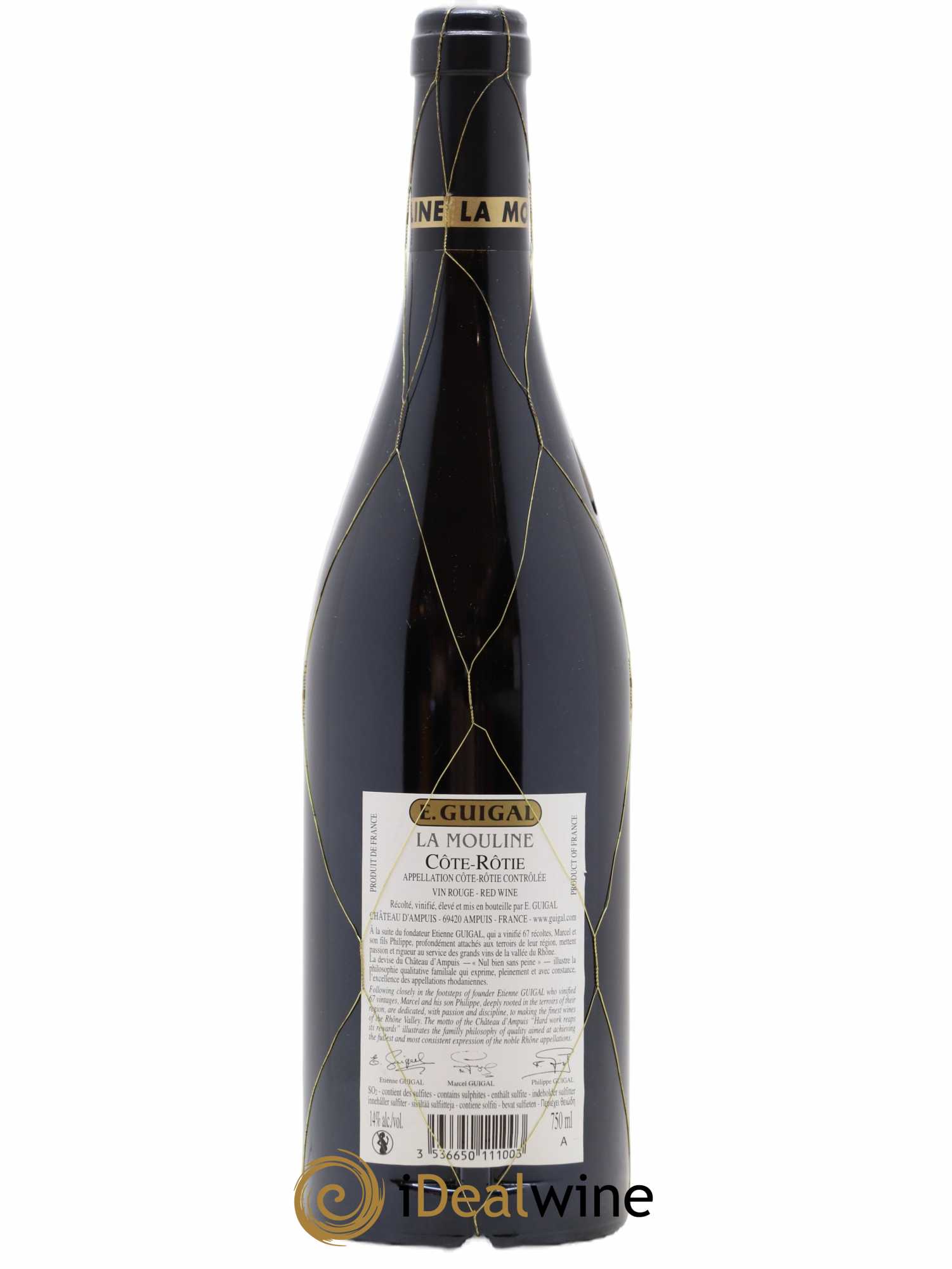 Côte-Rôtie La Mouline Guigal 2017 - Lot de 1 bouteille - 1