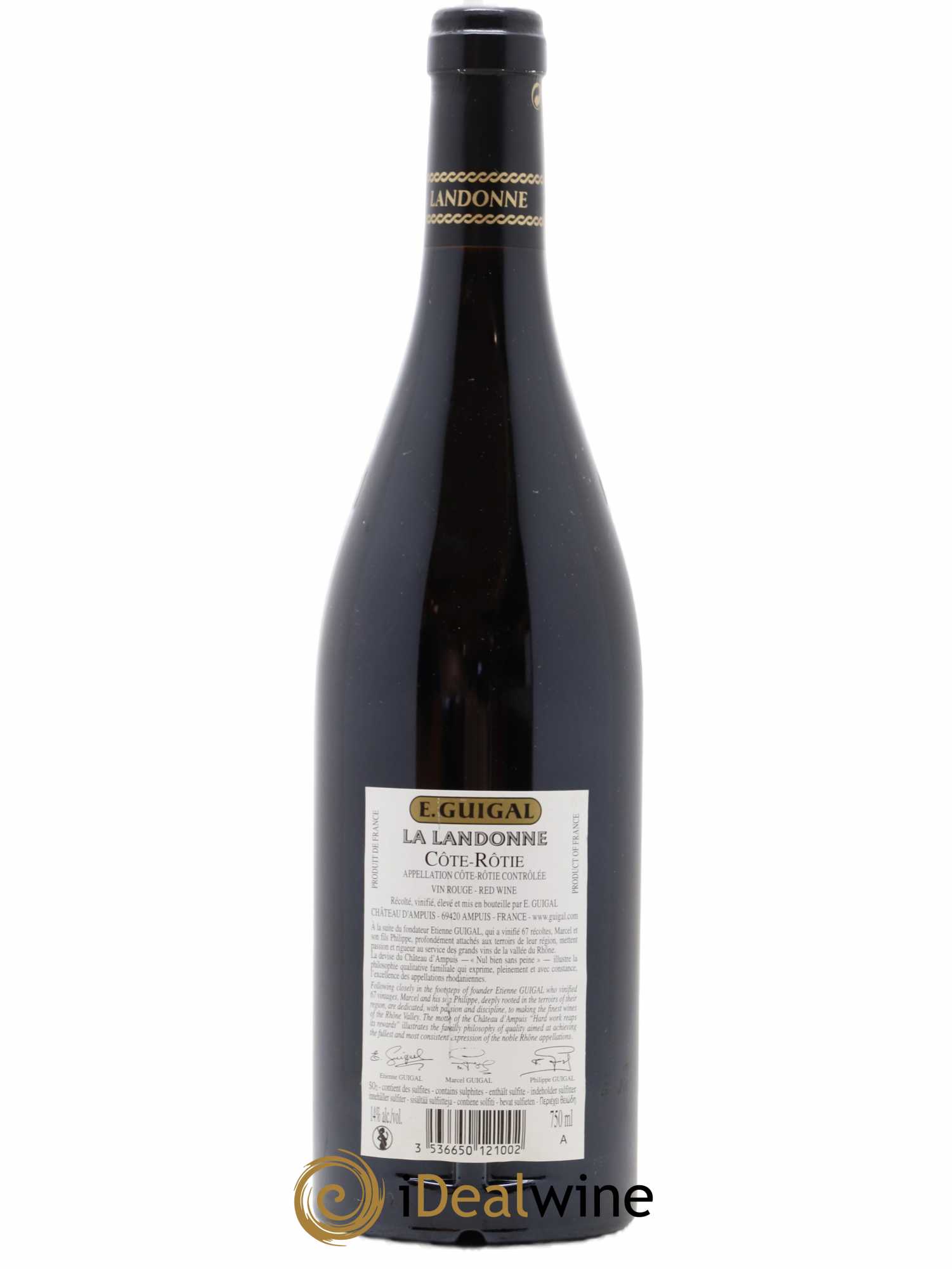 Côte-Rôtie La Landonne Guigal 2017 - Lot de 1 bouteille - 1
