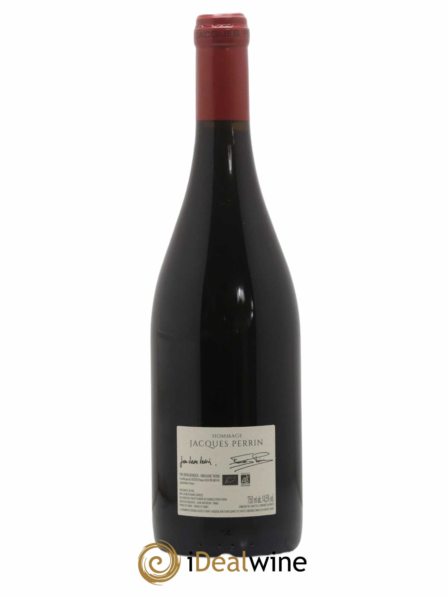 Châteauneuf-du-Pape Château de Beaucastel Hommage à Jacques Perrin Famille Perrin 2020 - Lot de 1 bouteille - 2