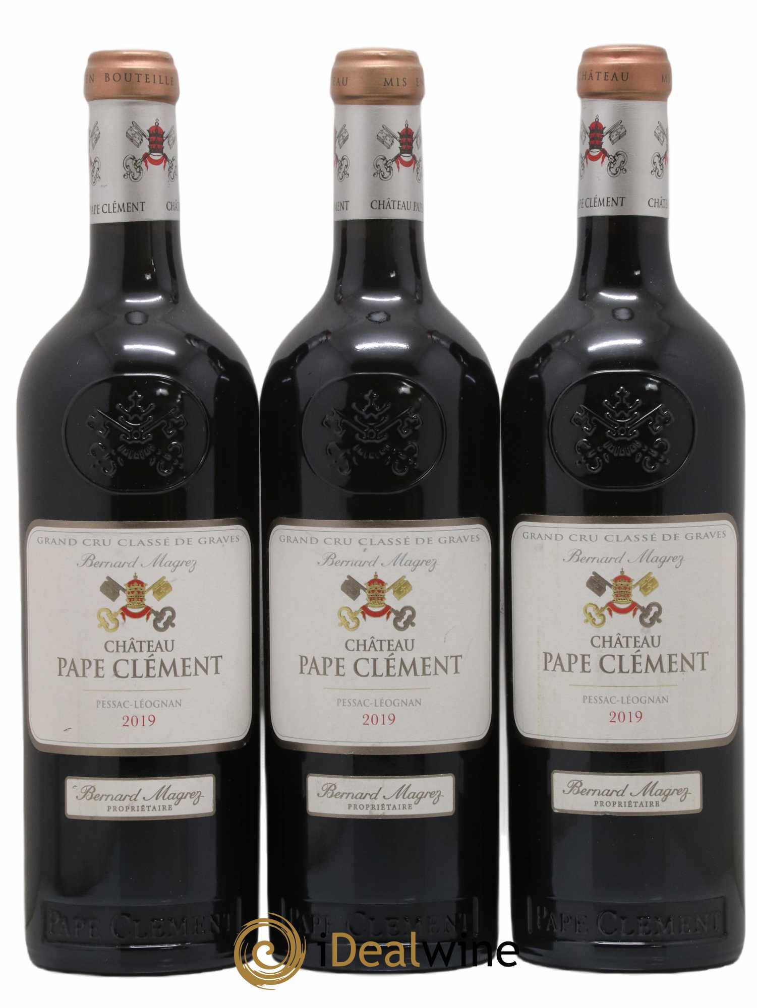 Château Pape Clément Cru Classé de Graves 2019 - Lot of 3 bottles - 0