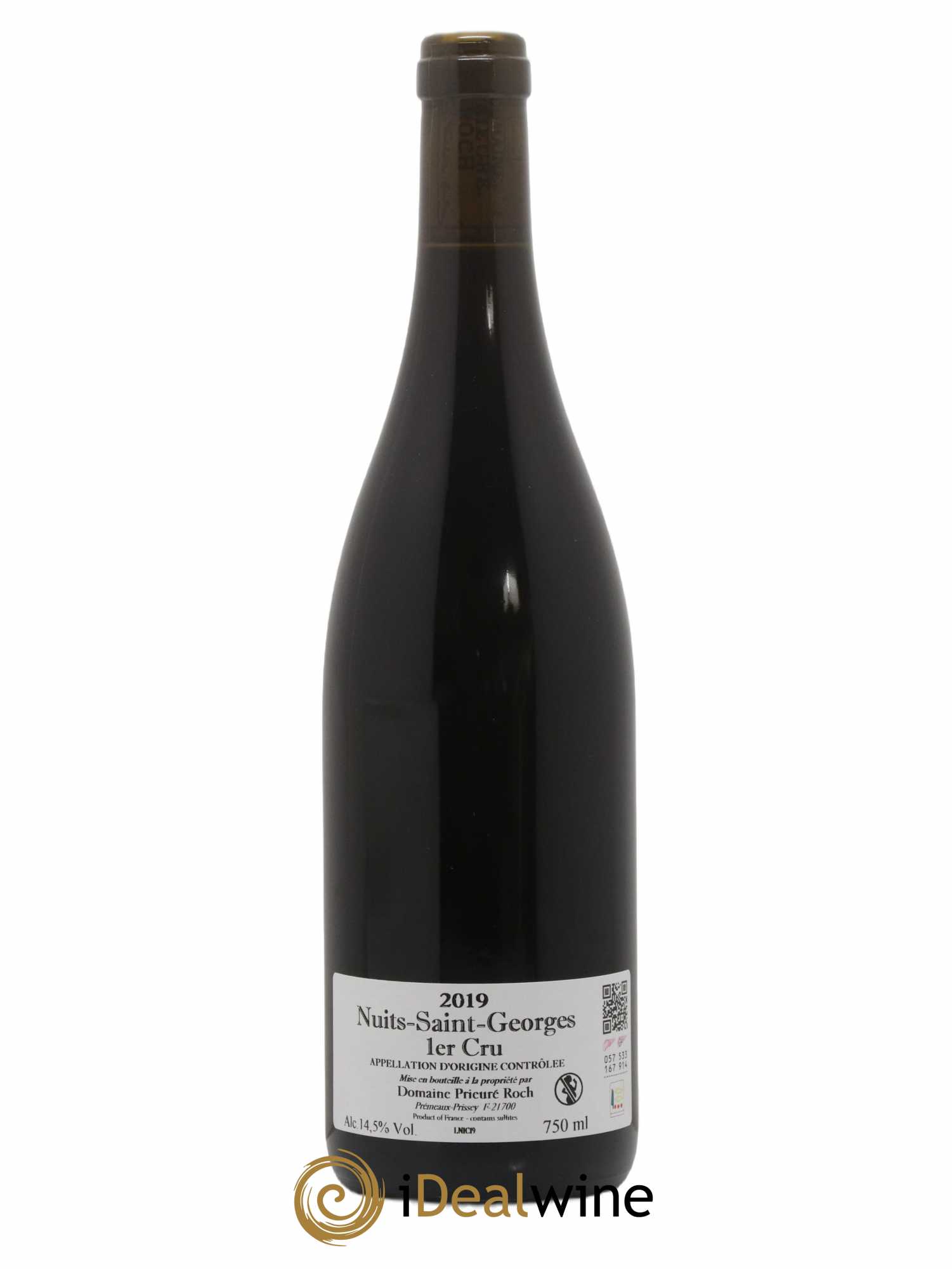 Nuits-Saint-Georges 1er Cru Prieuré Roch 2019 - Lot de 1 bouteille - 1